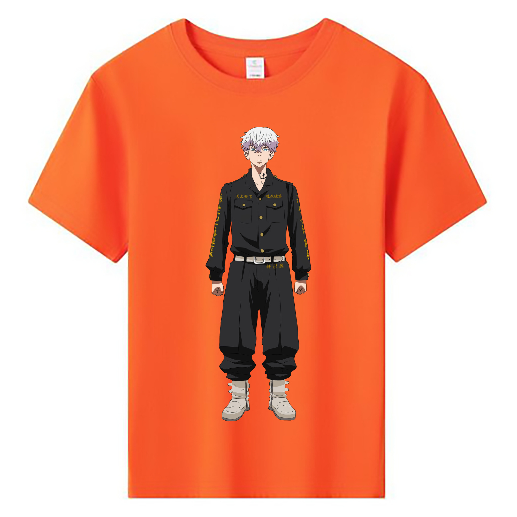 （画像用） 東京リベンジャーズ Tokyo Revengers 綿100％キッズTシャツ（フロントプリント）