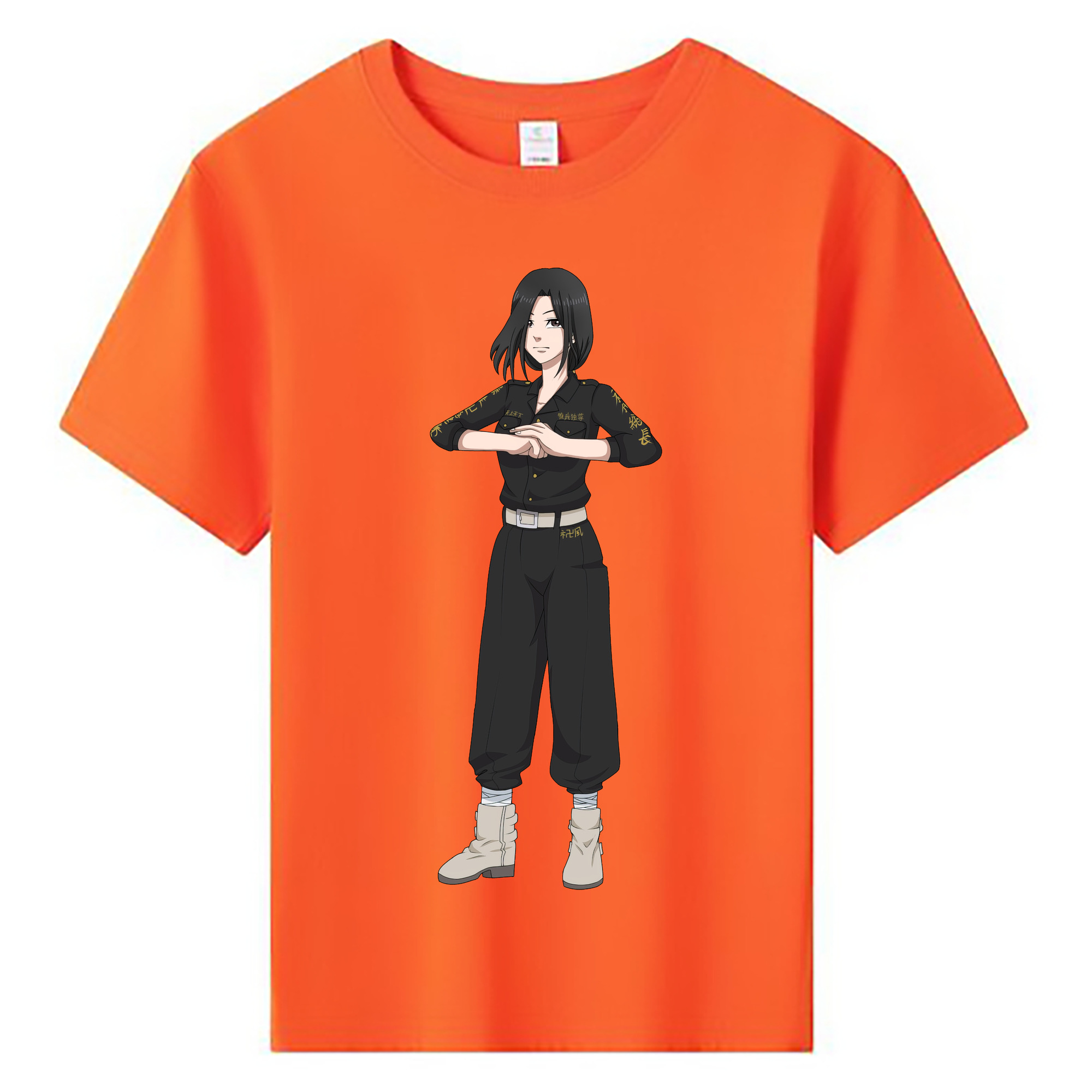 （画像用） 東京リベンジャーズ Tokyo Revengers 綿100％キッズTシャツ（フロントプリント）