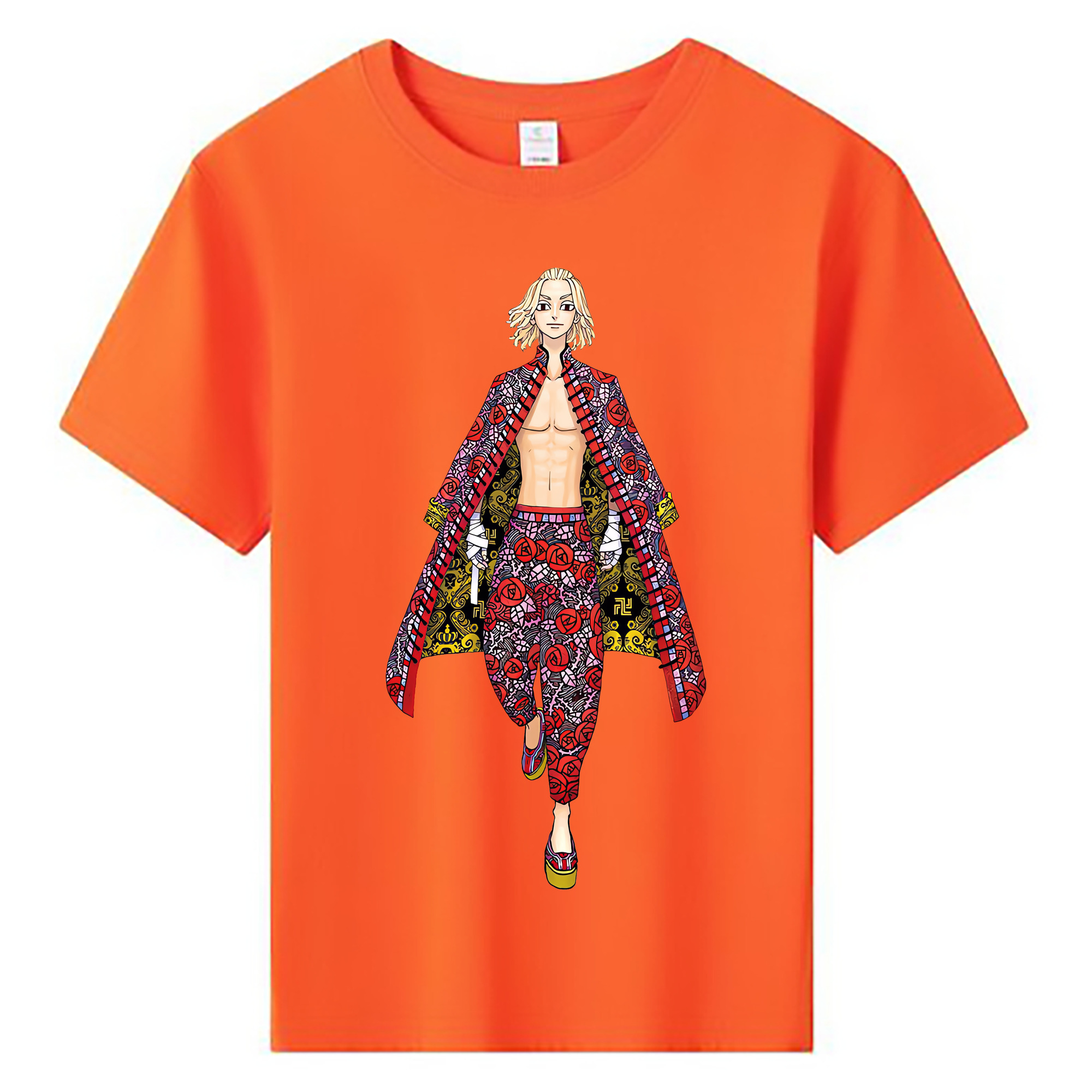（画像用） 東京リベンジャーズ Tokyo Revengers 綿100％キッズTシャツ（フロントプリント）