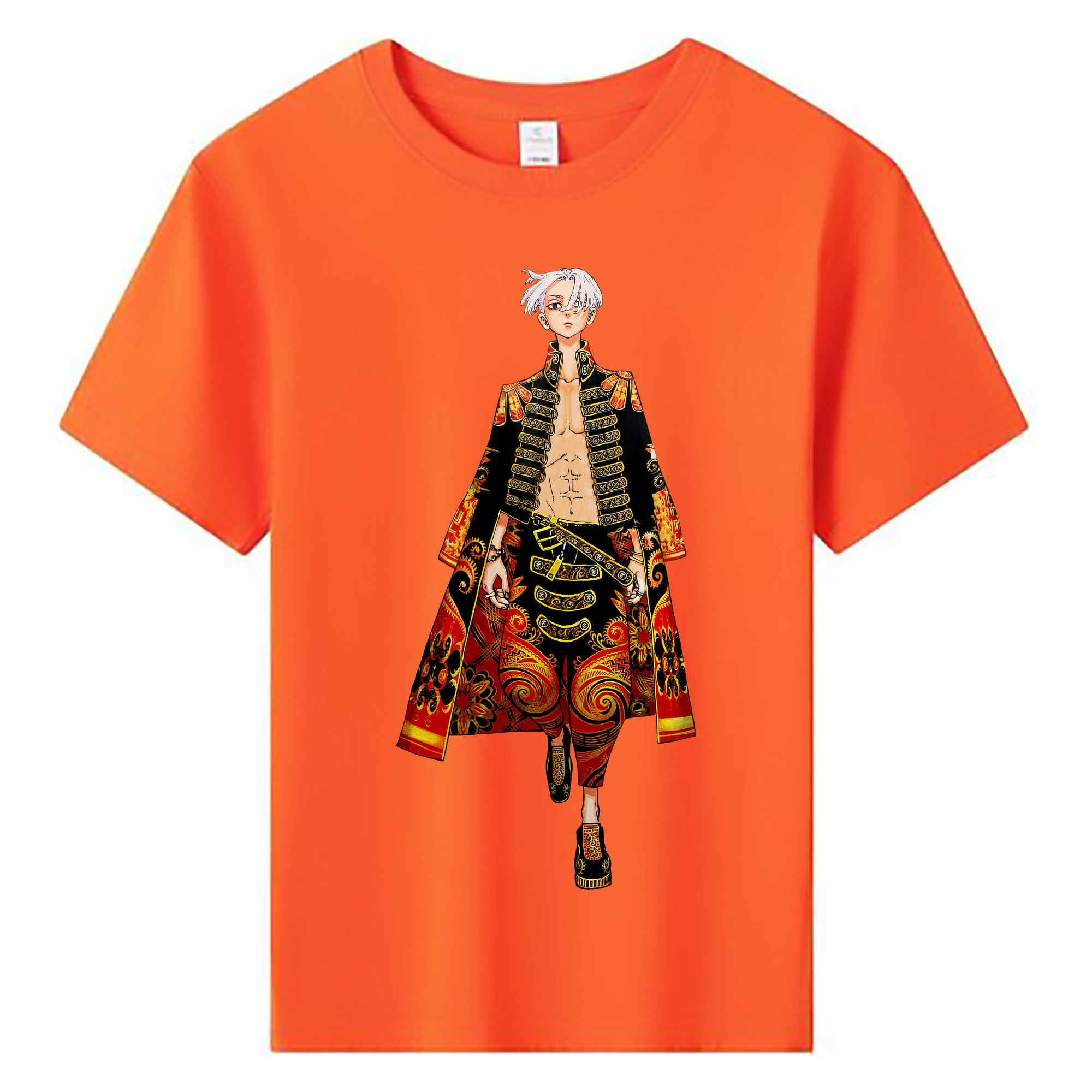 （画像用） 東京リベンジャーズ Tokyo Revengers 綿100％キッズTシャツ（フロントプリント）