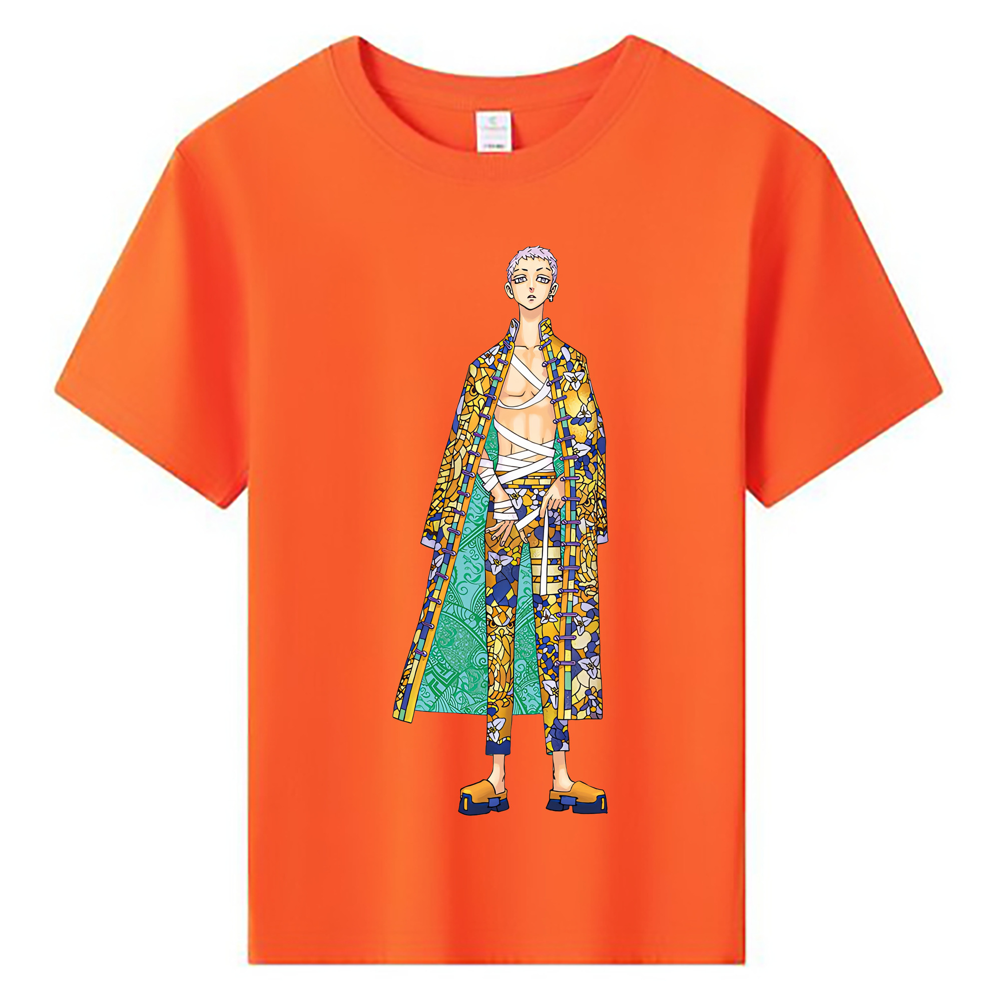 （画像用） 東京リベンジャーズ Tokyo Revengers 綿100％キッズTシャツ（フロントプリント）