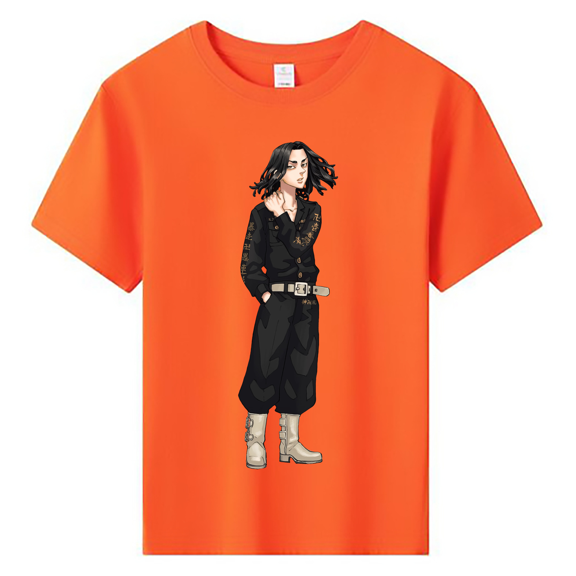 （画像用） 東京リベンジャーズ Tokyo Revengers 綿100％キッズTシャツ（フロントプリント）