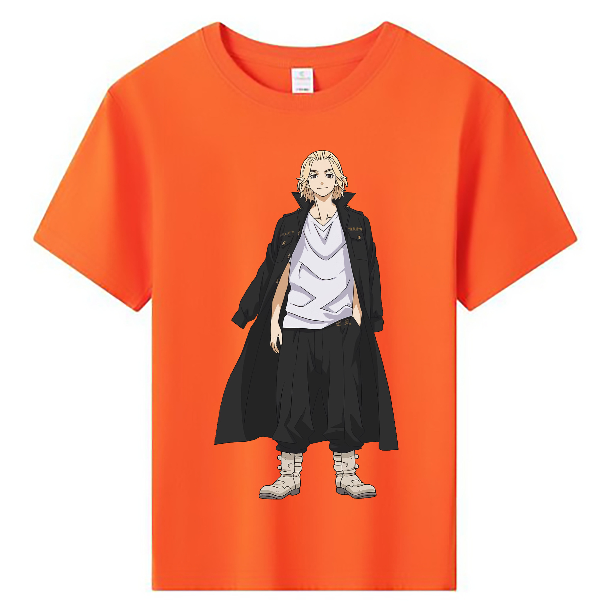 （画像用） 東京リベンジャーズ Tokyo Revengers 綿100％キッズTシャツ（フロントプリント）