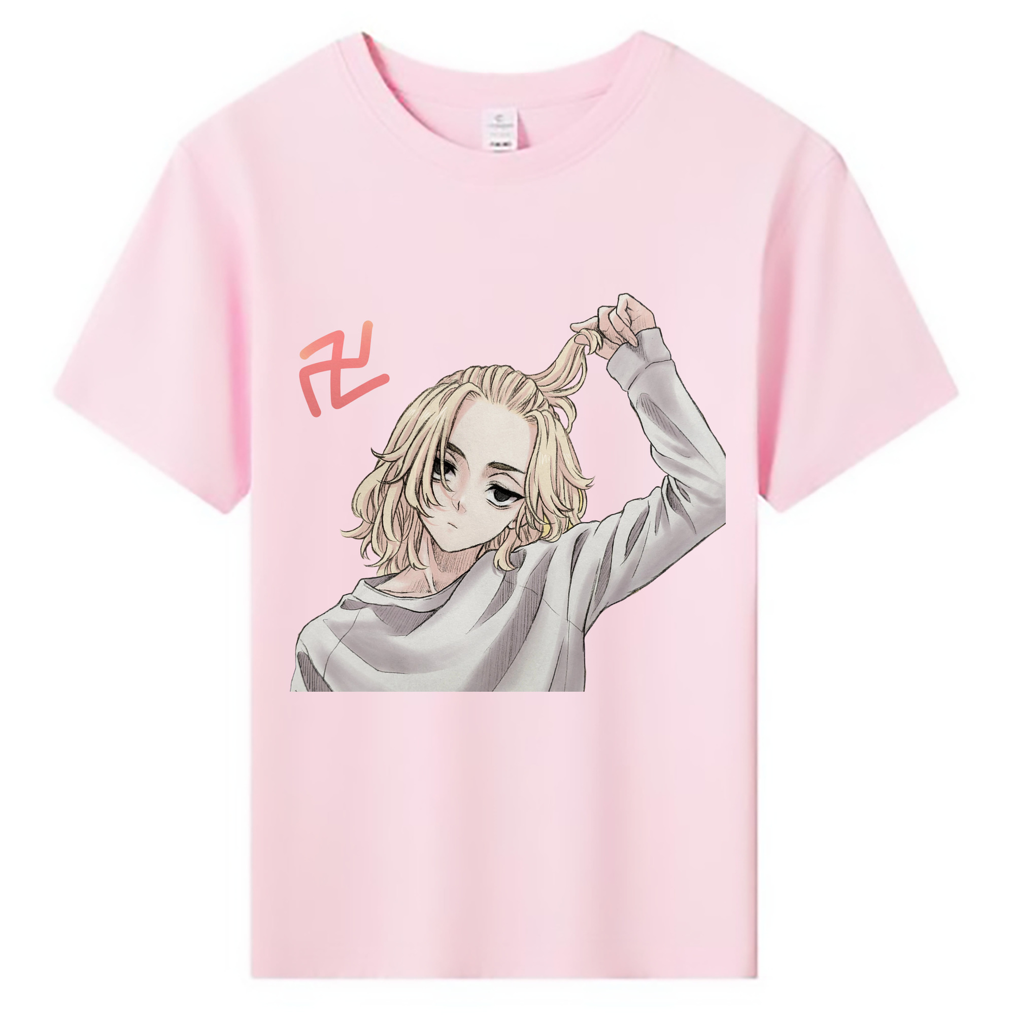 （画像用） 東京リベンジャーズ Tokyo Revengers 綿100％キッズTシャツ（フロントプリント）