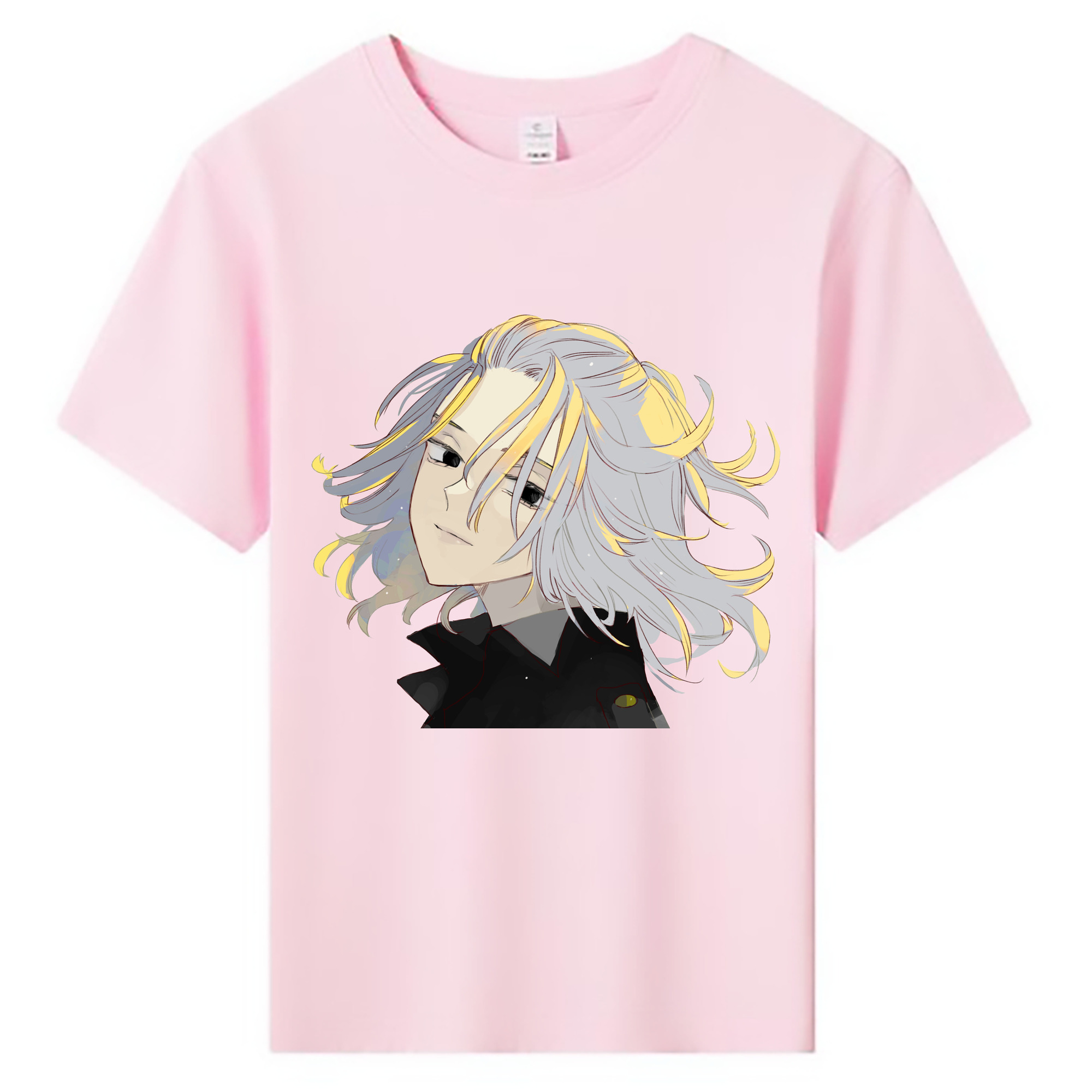 （画像用） 東京リベンジャーズ Tokyo Revengers 綿100％キッズTシャツ（フロントプリント）