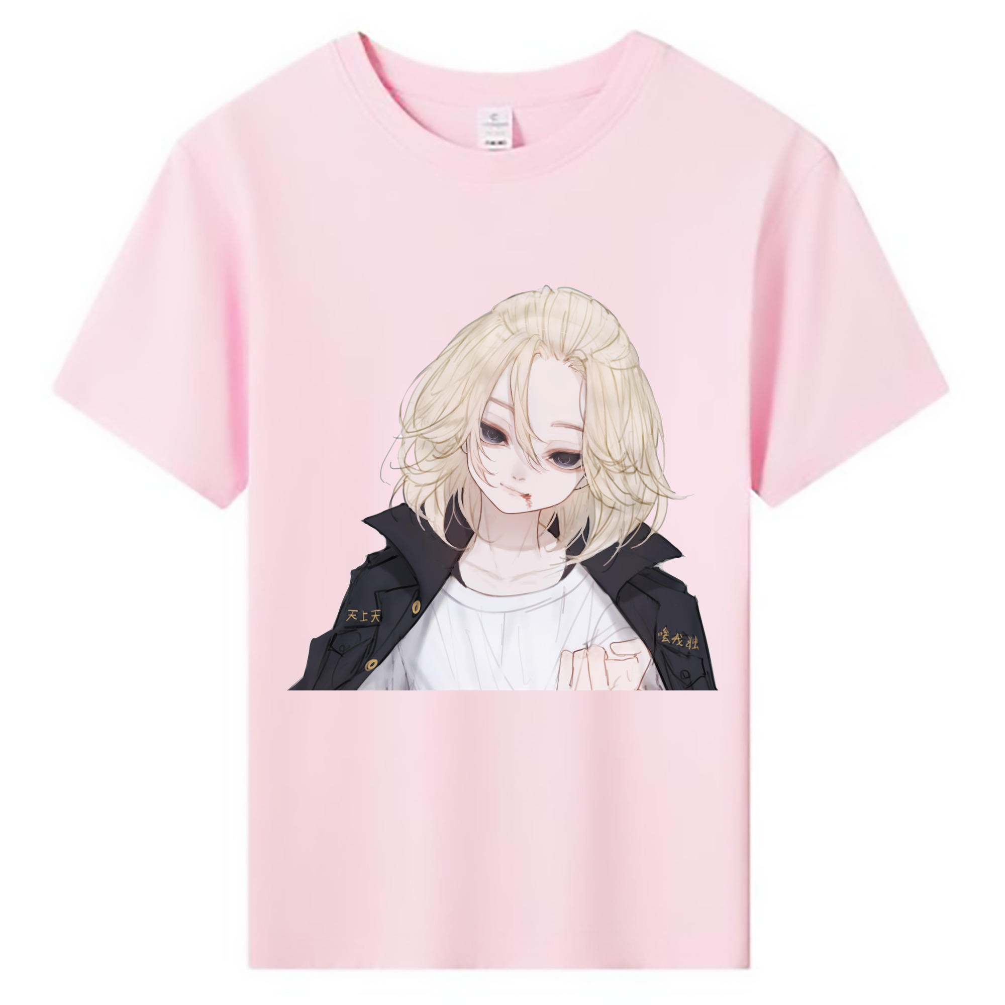 （画像用） 東京リベンジャーズ Tokyo Revengers 綿100％キッズTシャツ（フロントプリント）