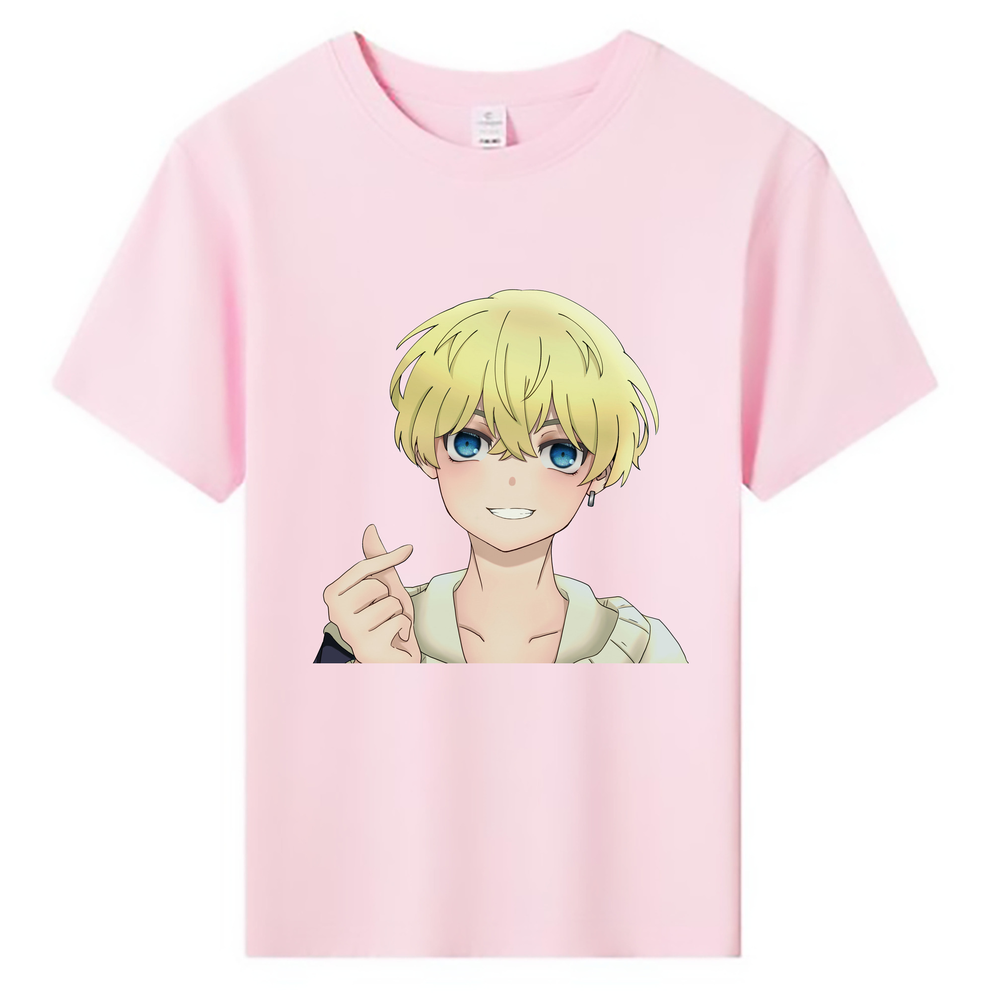 （画像用） 東京リベンジャーズ Tokyo Revengers 綿100％キッズTシャツ（フロントプリント）