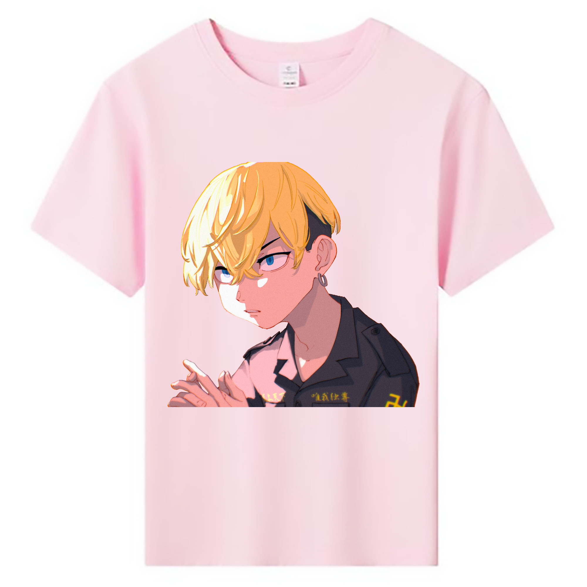 （画像用） 東京リベンジャーズ Tokyo Revengers 綿100％キッズTシャツ（フロントプリント）