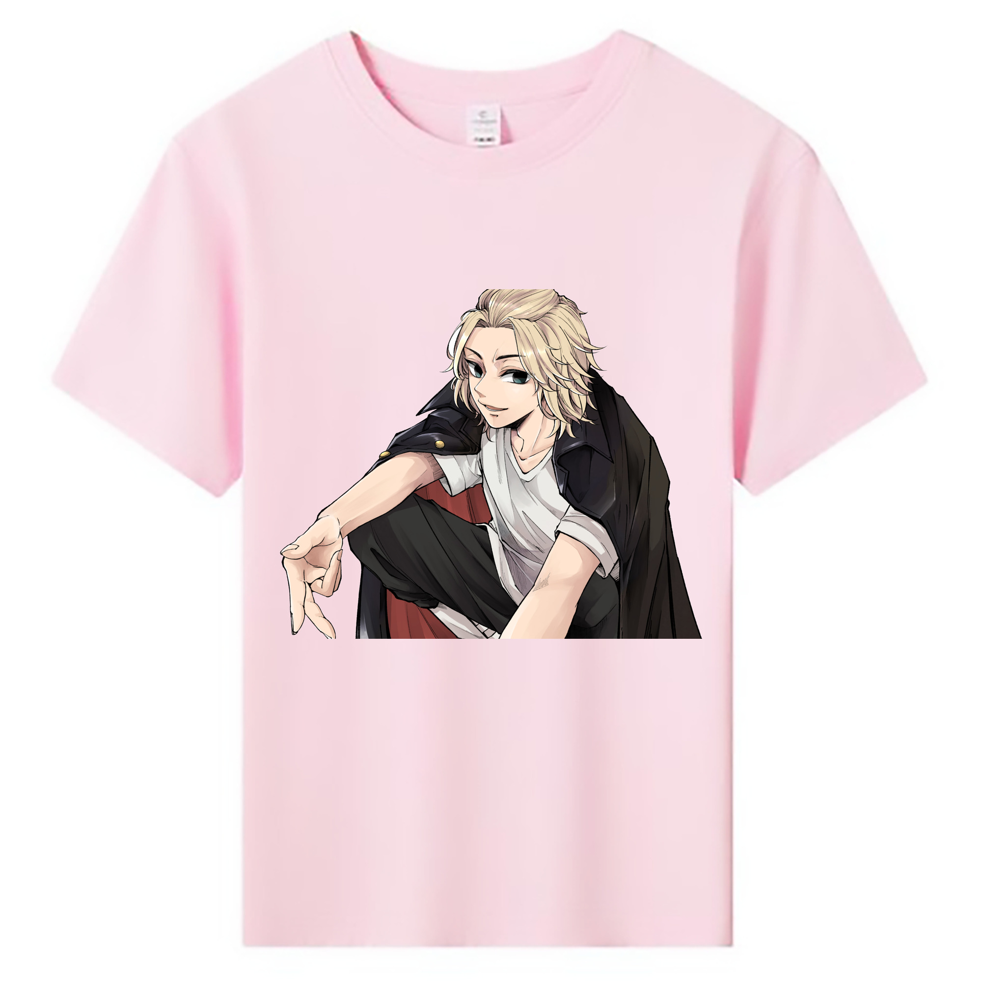 （画像用） 東京リベンジャーズ Tokyo Revengers 綿100％キッズTシャツ（フロントプリント）