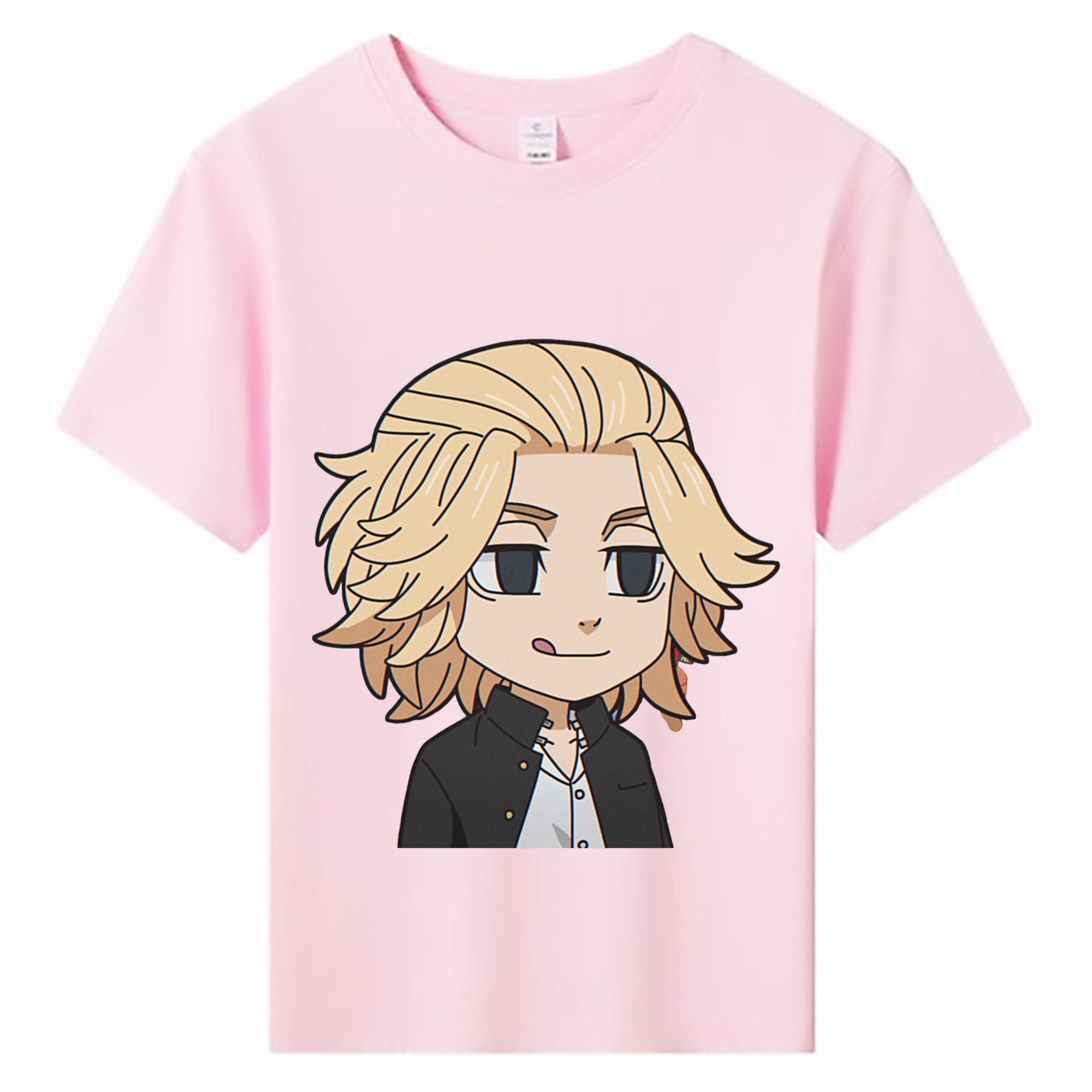 （画像用） 東京リベンジャーズ Tokyo Revengers 綿100％キッズTシャツ（フロントプリント）