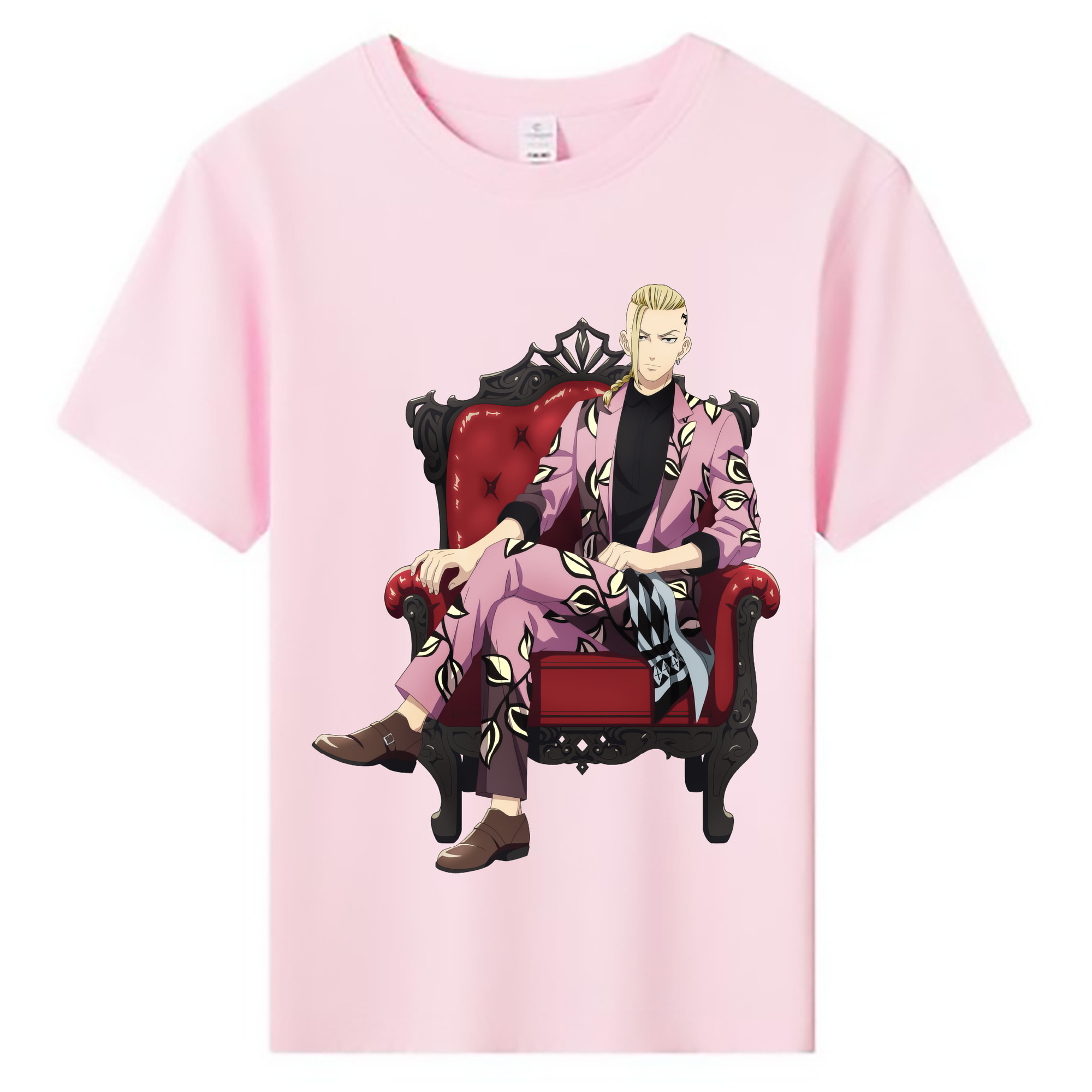 （画像用） 東京リベンジャーズ Tokyo Revengers 綿100％キッズTシャツ（フロントプリント）