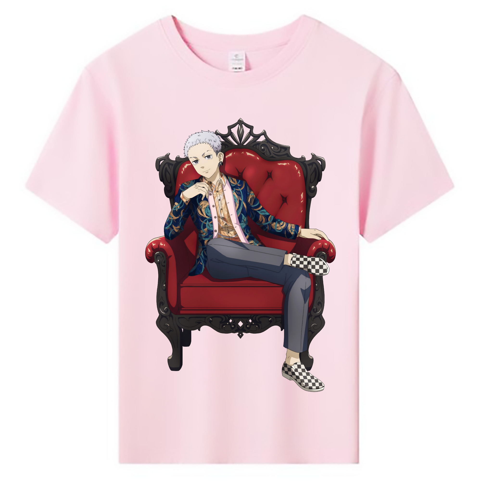 （画像用） 東京リベンジャーズ Tokyo Revengers 綿100％キッズTシャツ（フロントプリント）