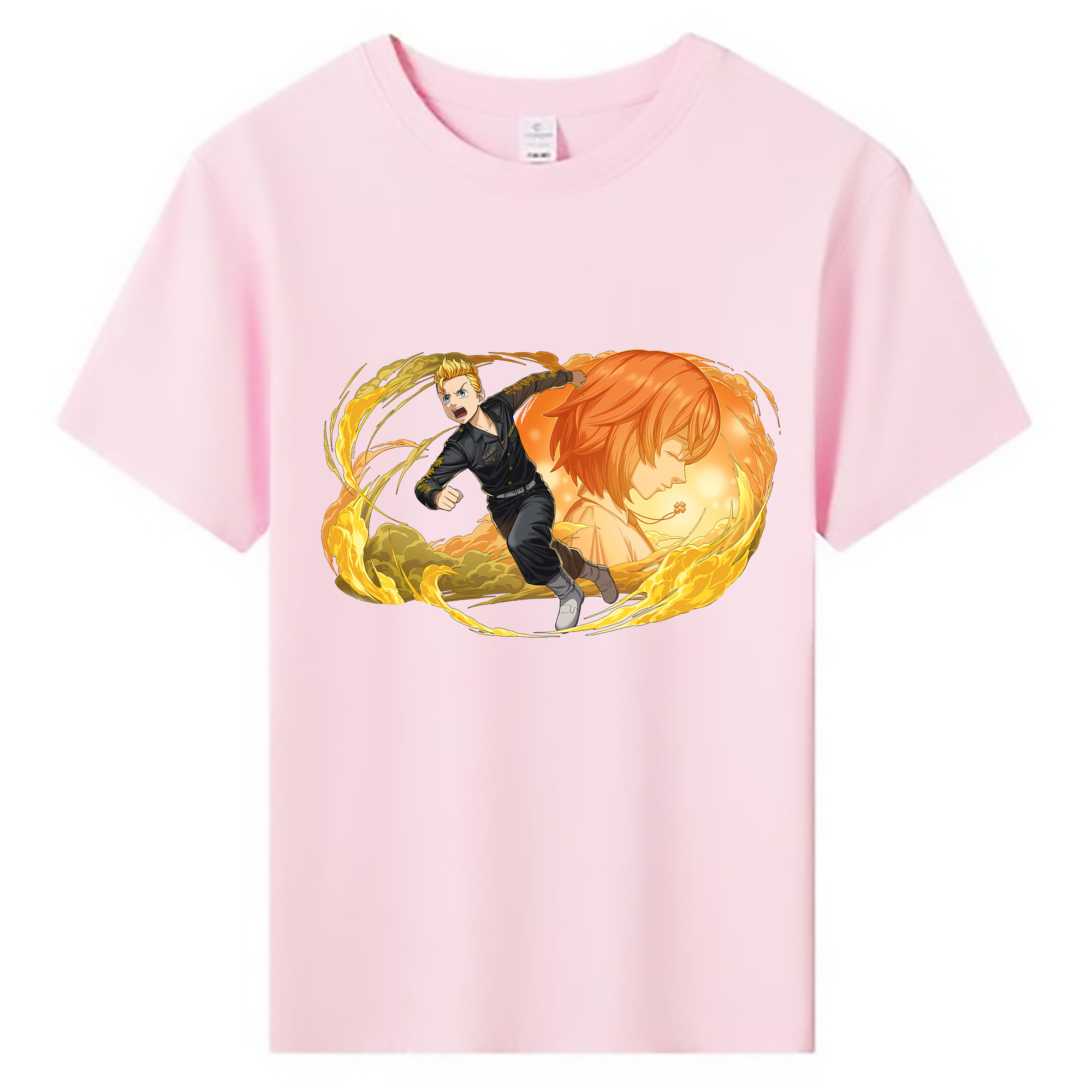 （画像用） 東京リベンジャーズ Tokyo Revengers 綿100％キッズTシャツ（フロントプリント）