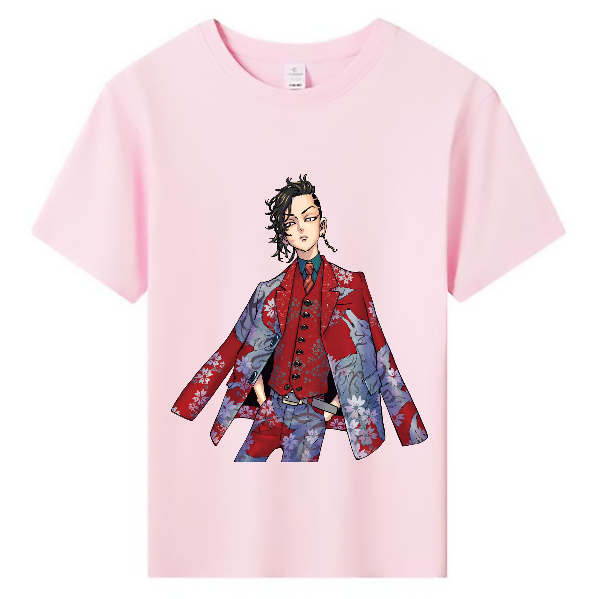（画像用） 東京リベンジャーズ Tokyo Revengers 綿100％キッズTシャツ（フロントプリント）