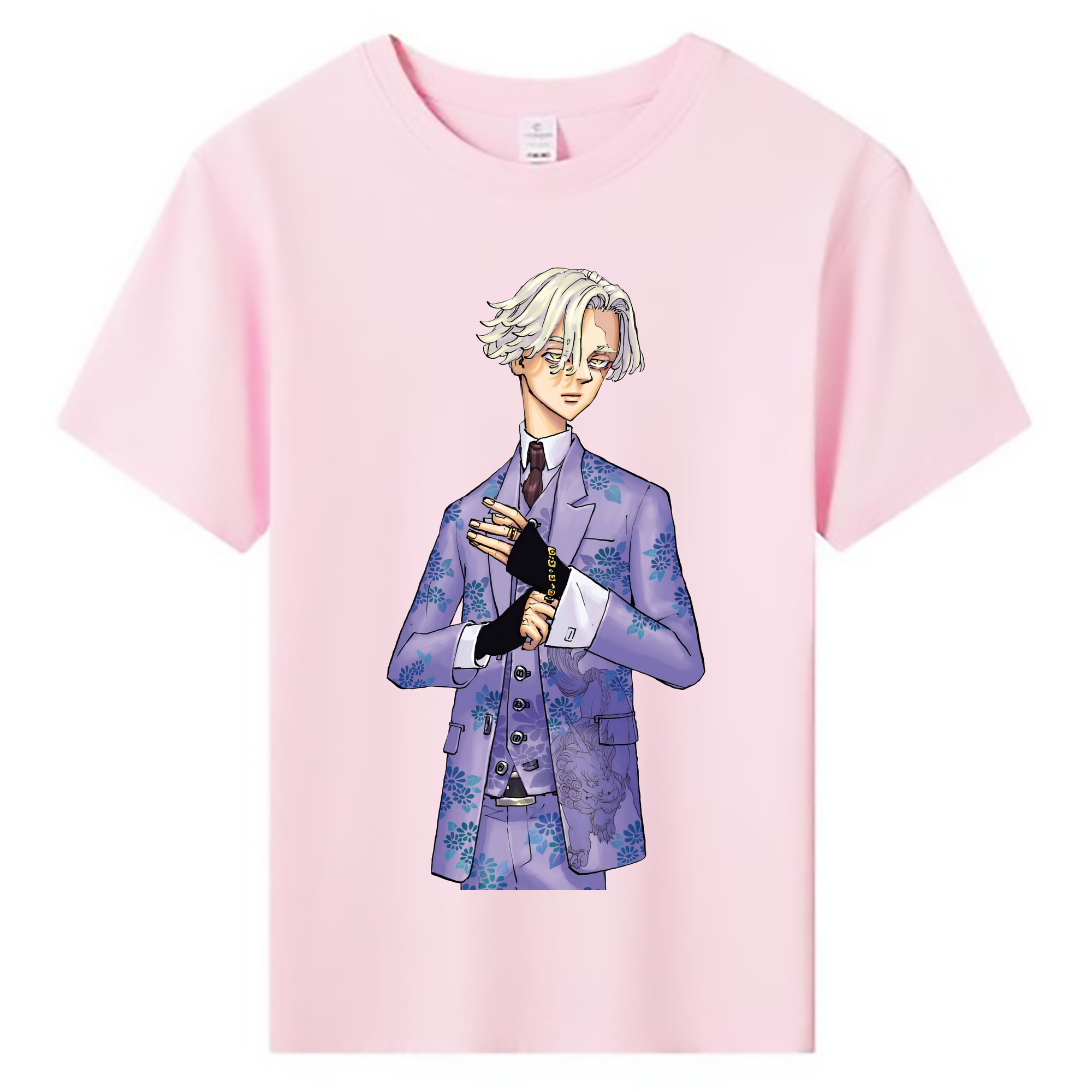 （画像用） 東京リベンジャーズ Tokyo Revengers 綿100％キッズTシャツ（フロントプリント）