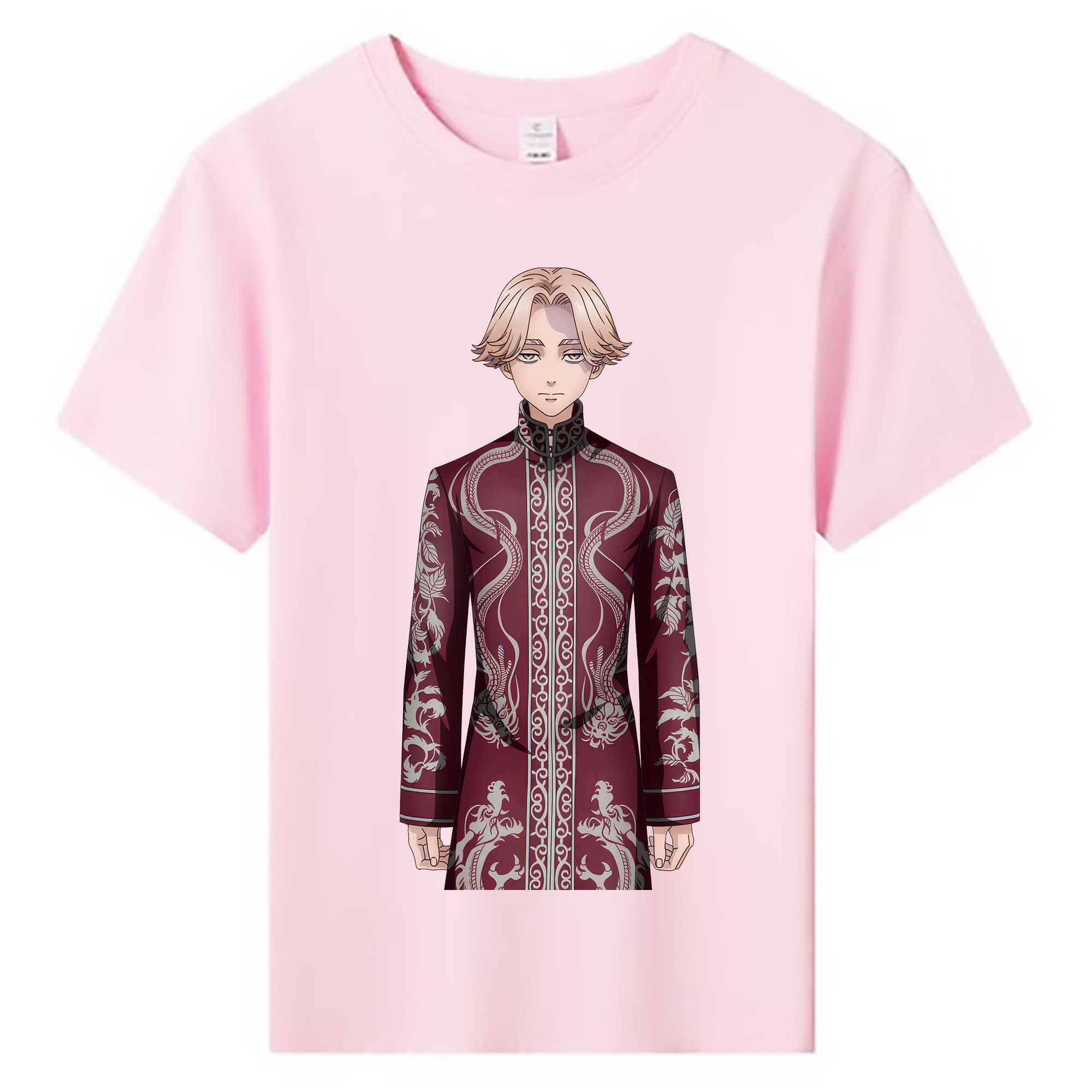 （画像用） 東京リベンジャーズ Tokyo Revengers 綿100％キッズTシャツ（フロントプリント）