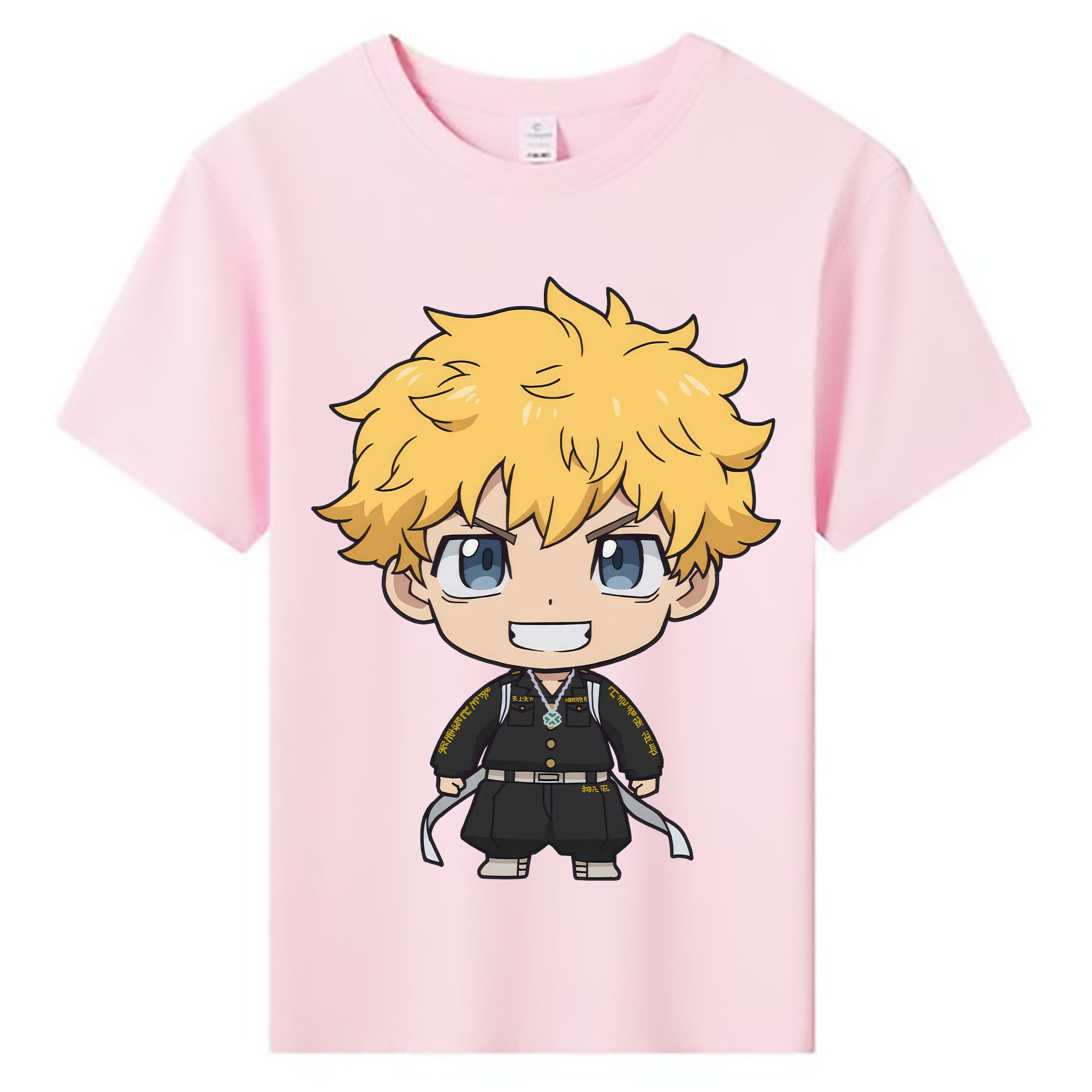 （画像用） 東京リベンジャーズ Tokyo Revengers 綿100％キッズTシャツ（フロントプリント）