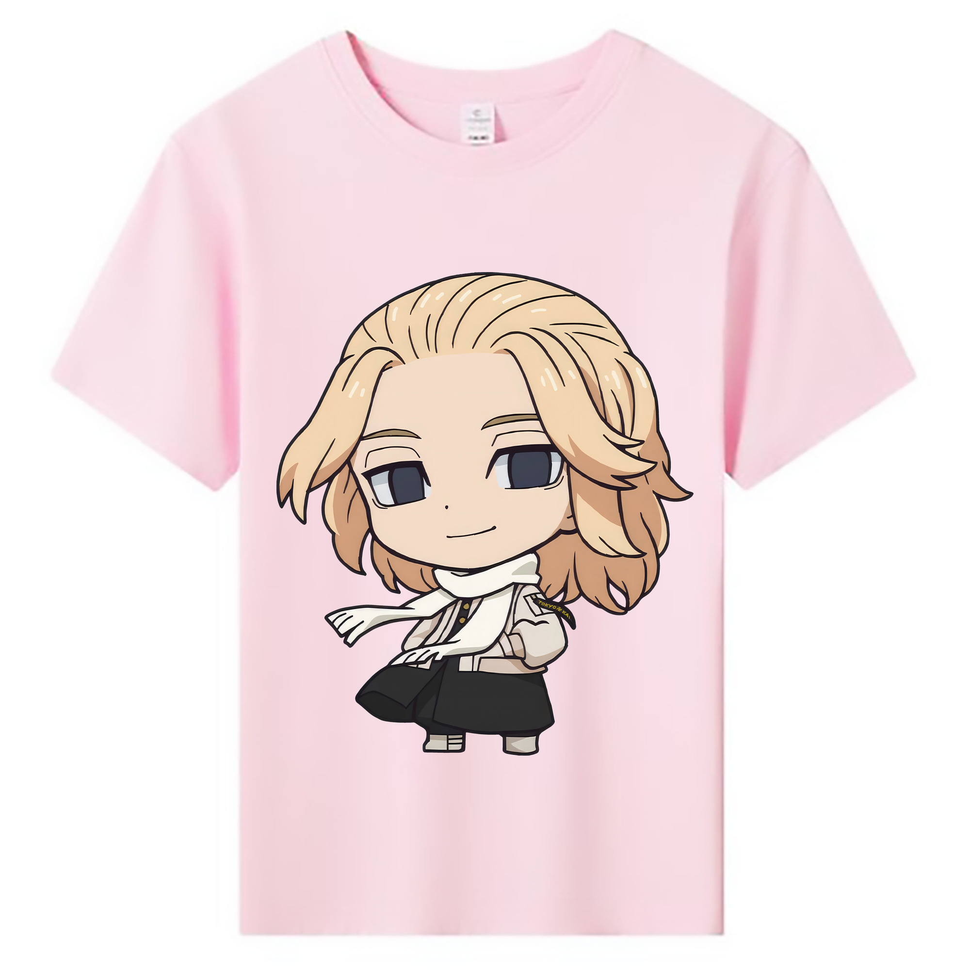 （画像用） 東京リベンジャーズ Tokyo Revengers 綿100％キッズTシャツ（フロントプリント）