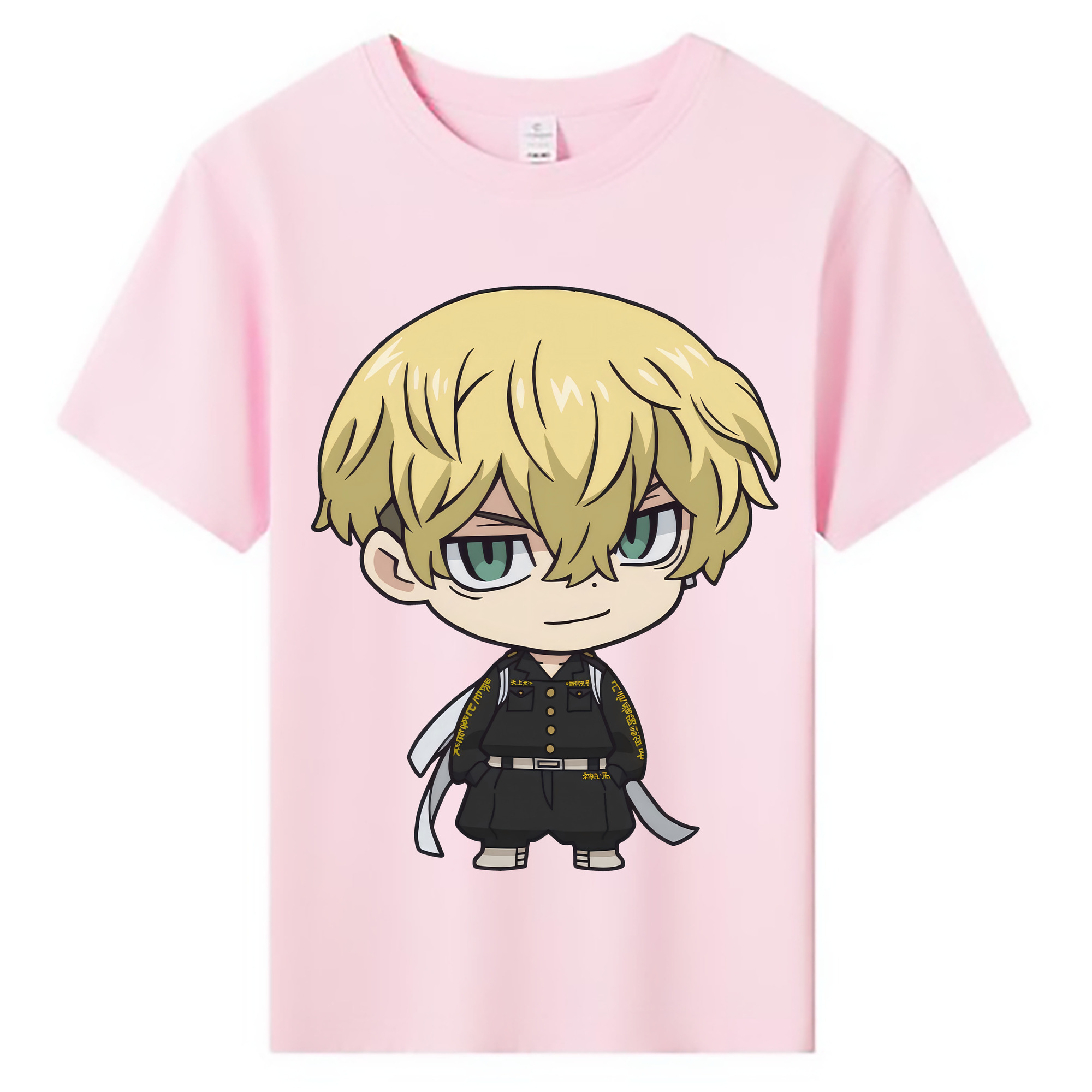（画像用） 東京リベンジャーズ Tokyo Revengers 綿100％キッズTシャツ（フロントプリント）