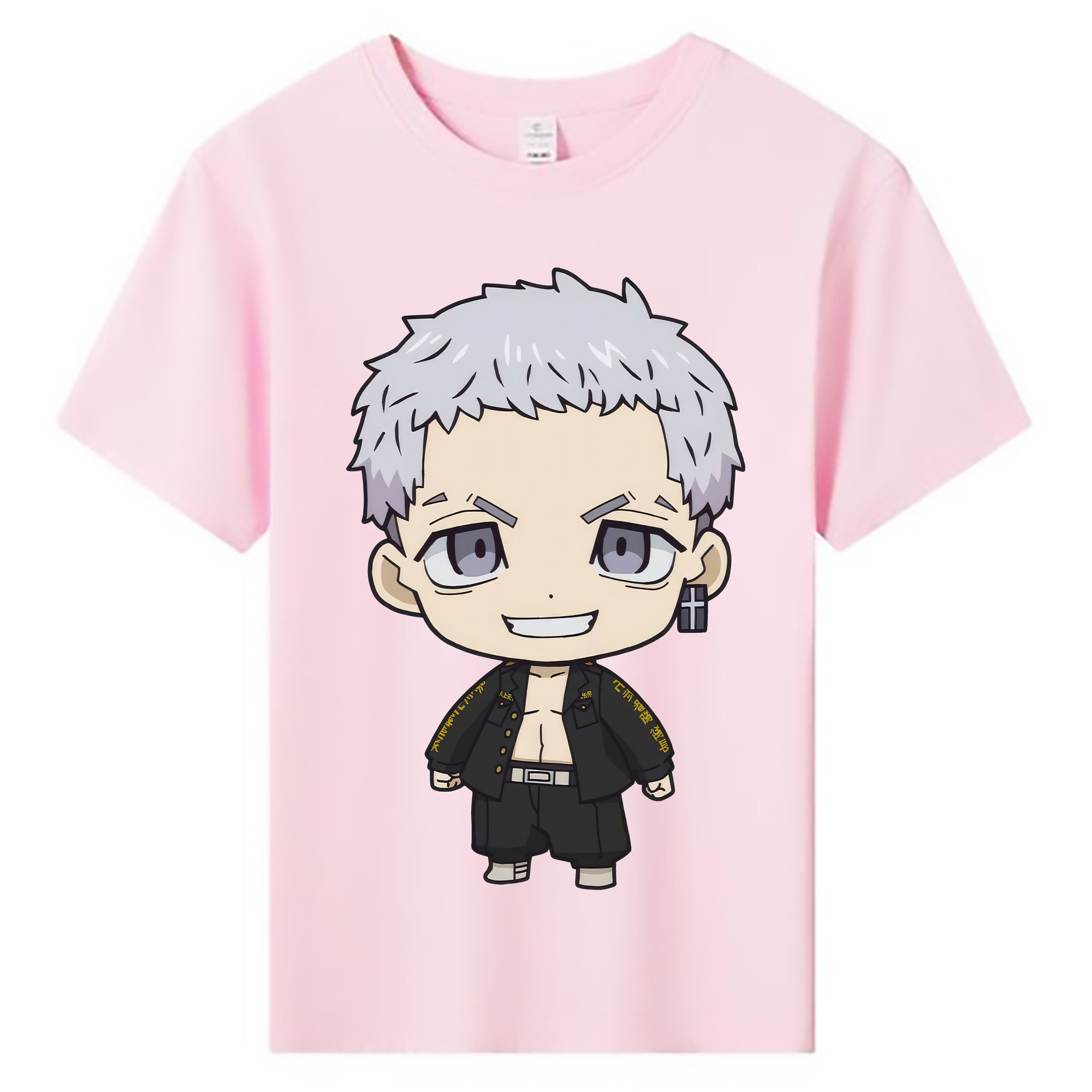 （画像用） 東京リベンジャーズ Tokyo Revengers 綿100％キッズTシャツ（フロントプリント）