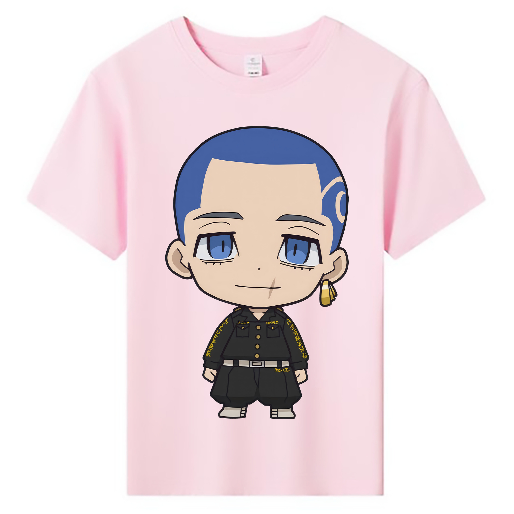 （画像用） 東京リベンジャーズ Tokyo Revengers 綿100％キッズTシャツ（フロントプリント）