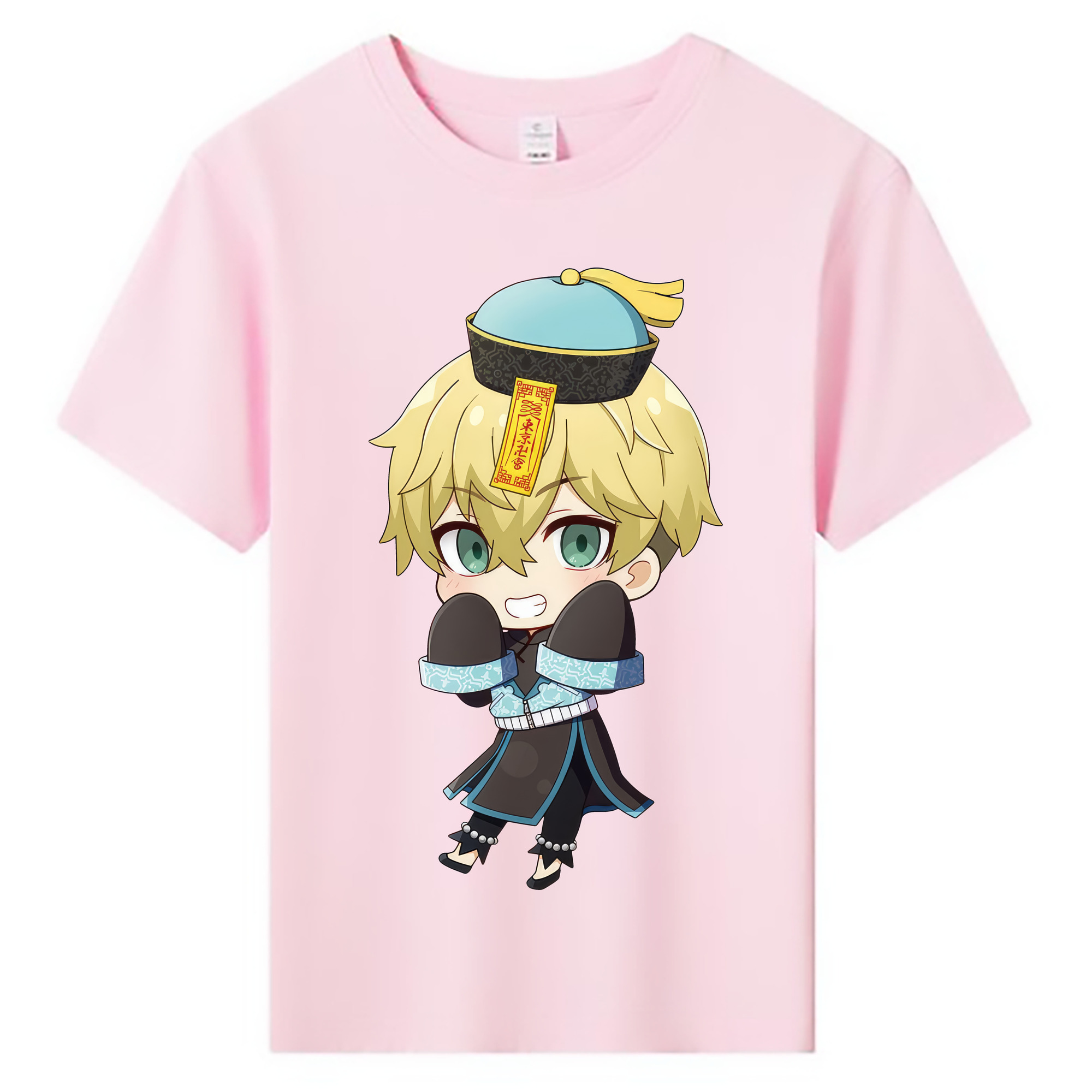 （画像用） 東京リベンジャーズ Tokyo Revengers 綿100％キッズTシャツ（フロントプリント）