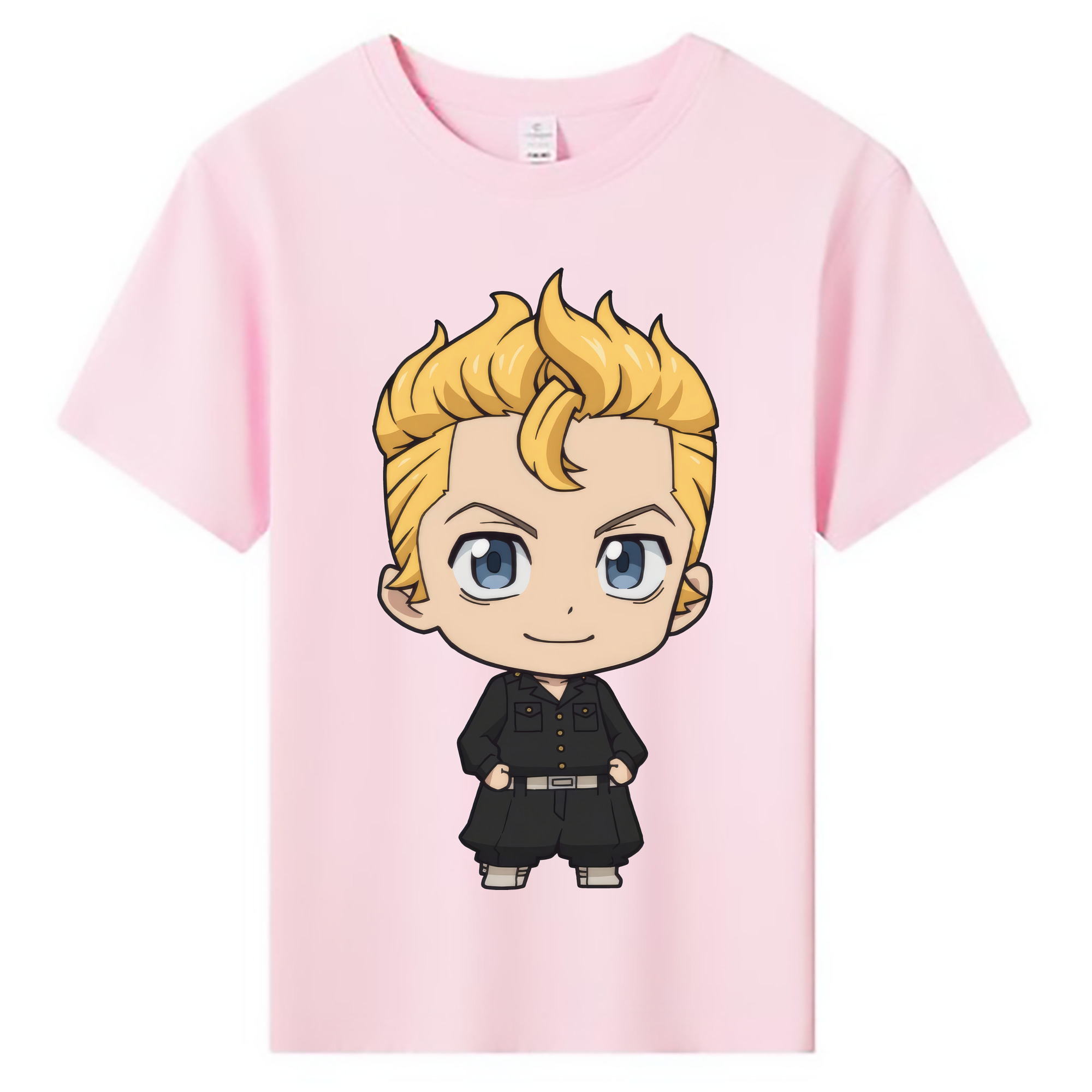（画像用） 東京リベンジャーズ Tokyo Revengers 綿100％キッズTシャツ（フロントプリント）