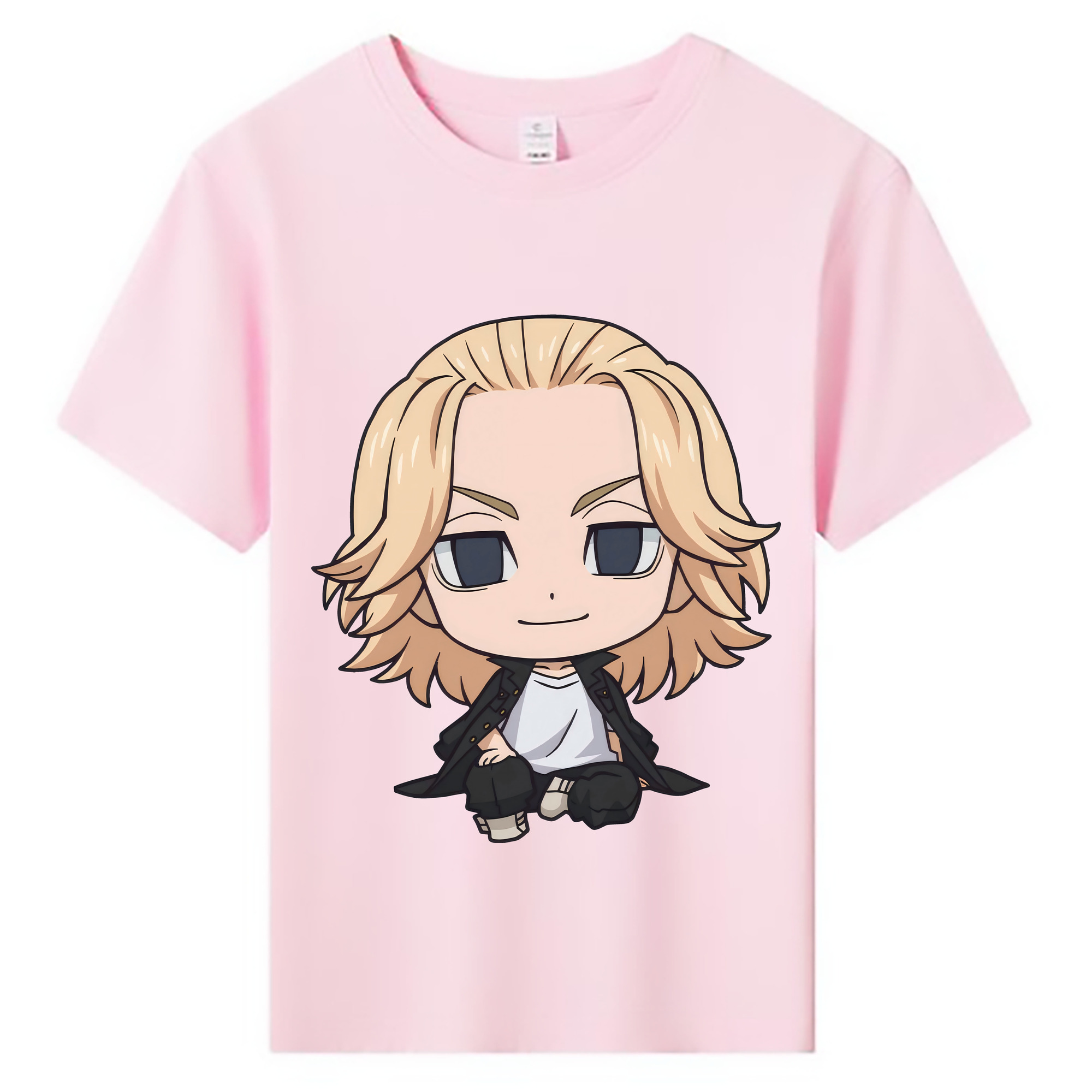 （画像用） 東京リベンジャーズ Tokyo Revengers 綿100％キッズTシャツ（フロントプリント）