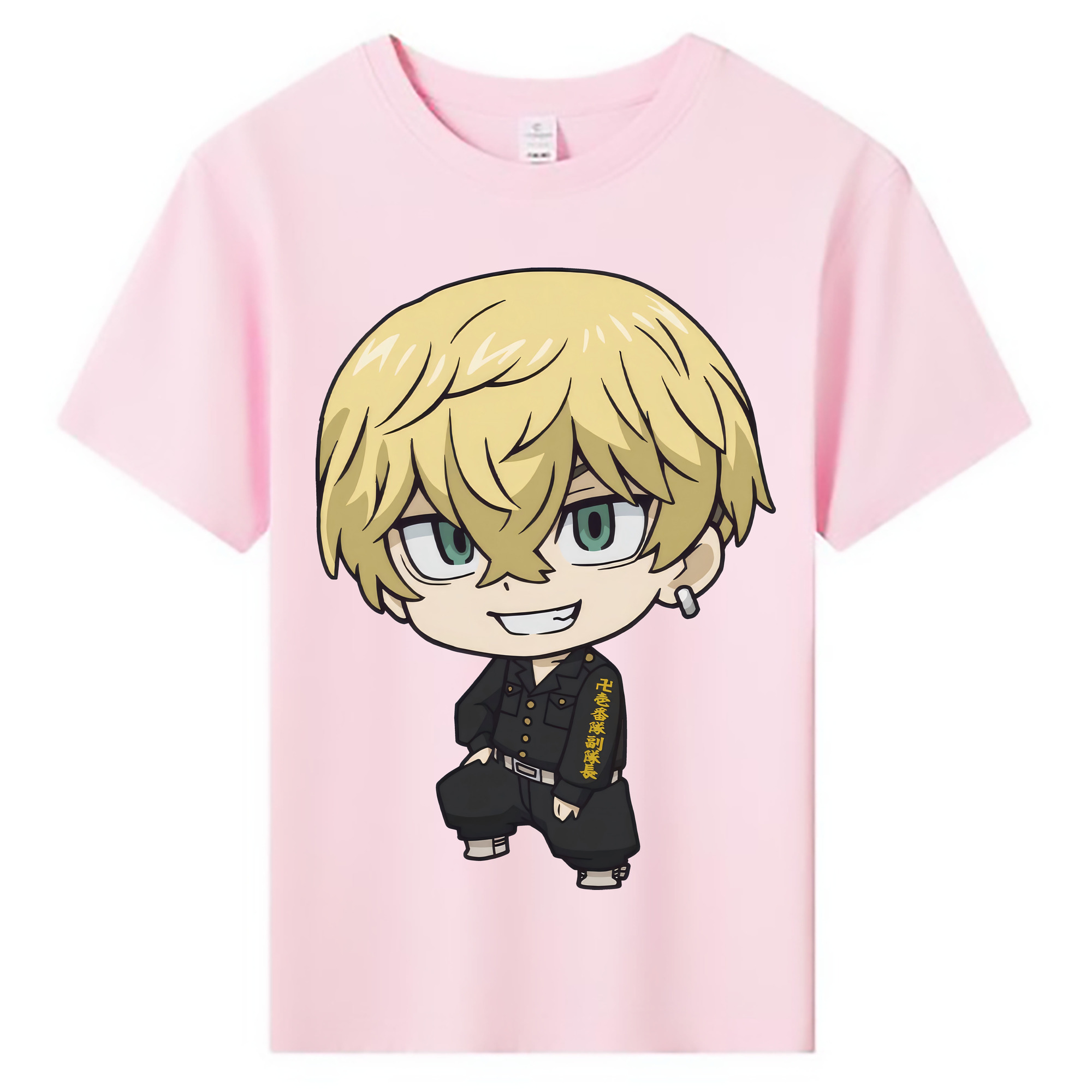 （画像用） 東京リベンジャーズ Tokyo Revengers 綿100％キッズTシャツ（フロントプリント）