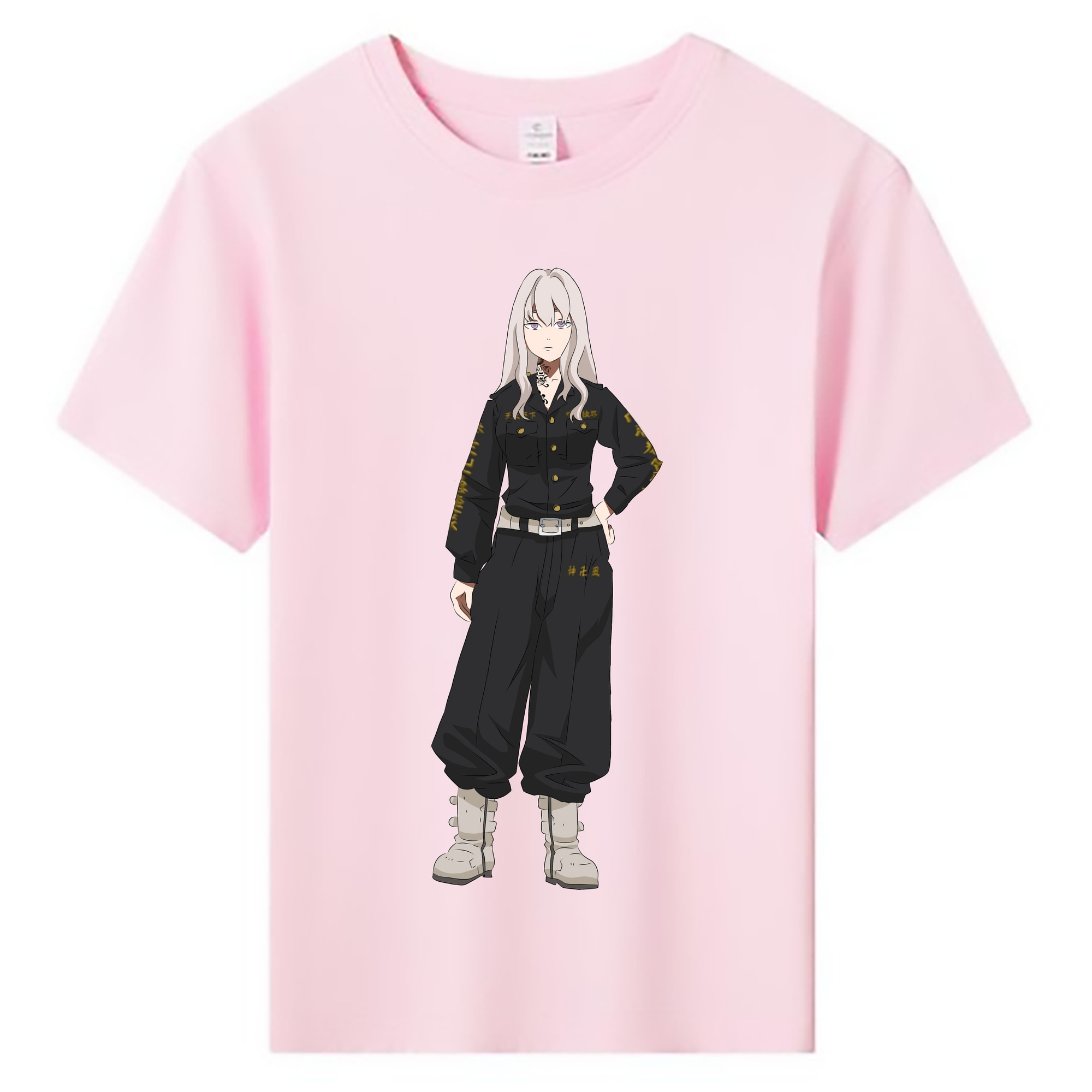 （画像用） 東京リベンジャーズ Tokyo Revengers 綿100％キッズTシャツ（フロントプリント）