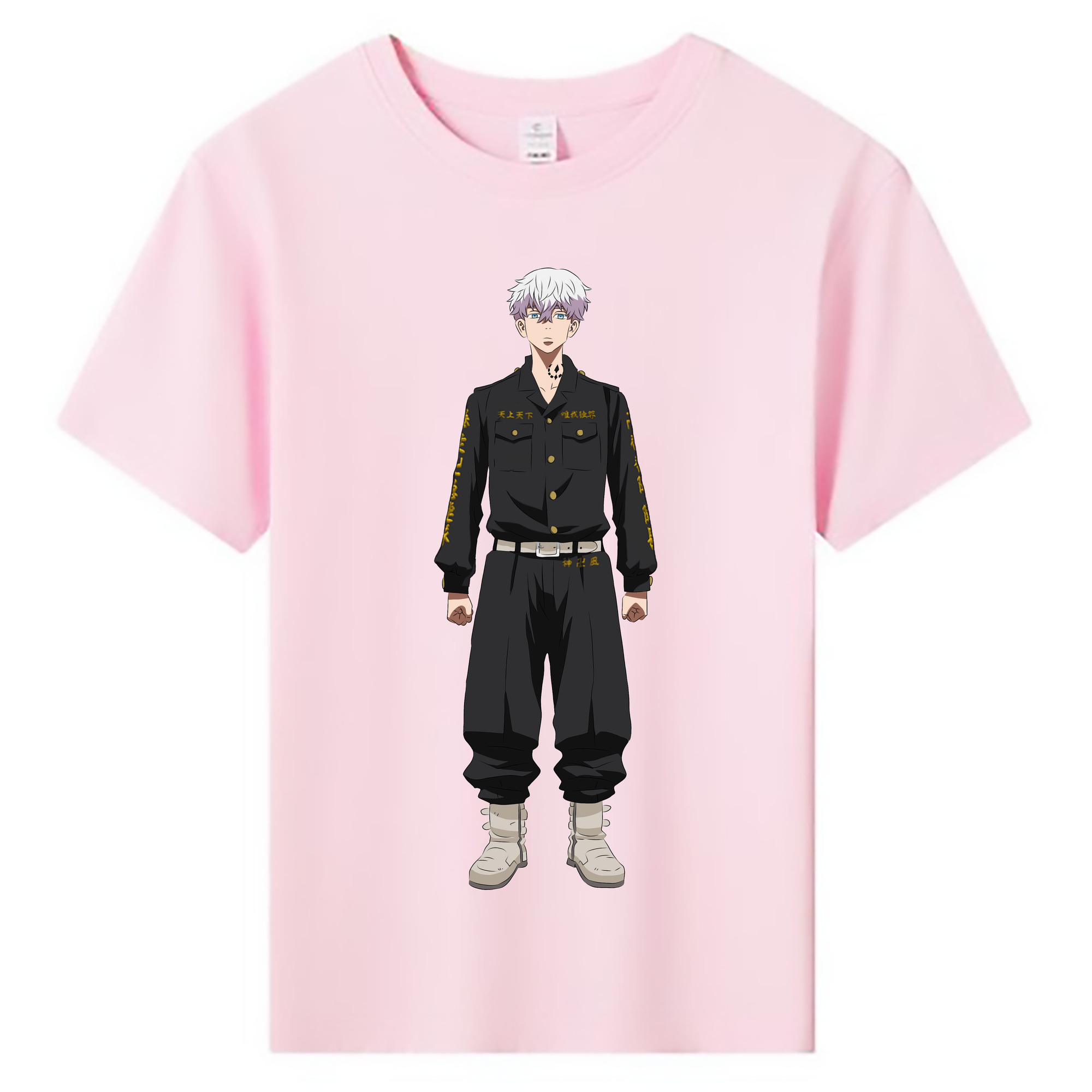 （画像用） 東京リベンジャーズ Tokyo Revengers 綿100％キッズTシャツ（フロントプリント）