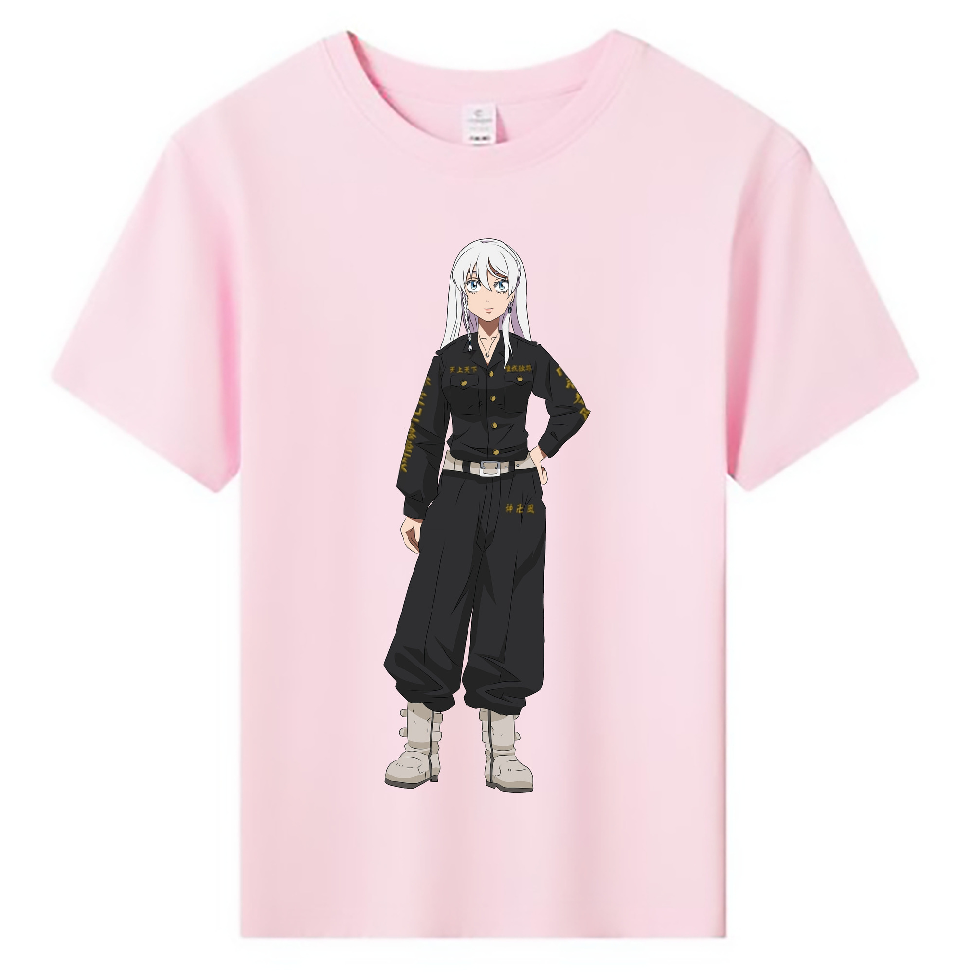 （画像用） 東京リベンジャーズ Tokyo Revengers 綿100％キッズTシャツ（フロントプリント）