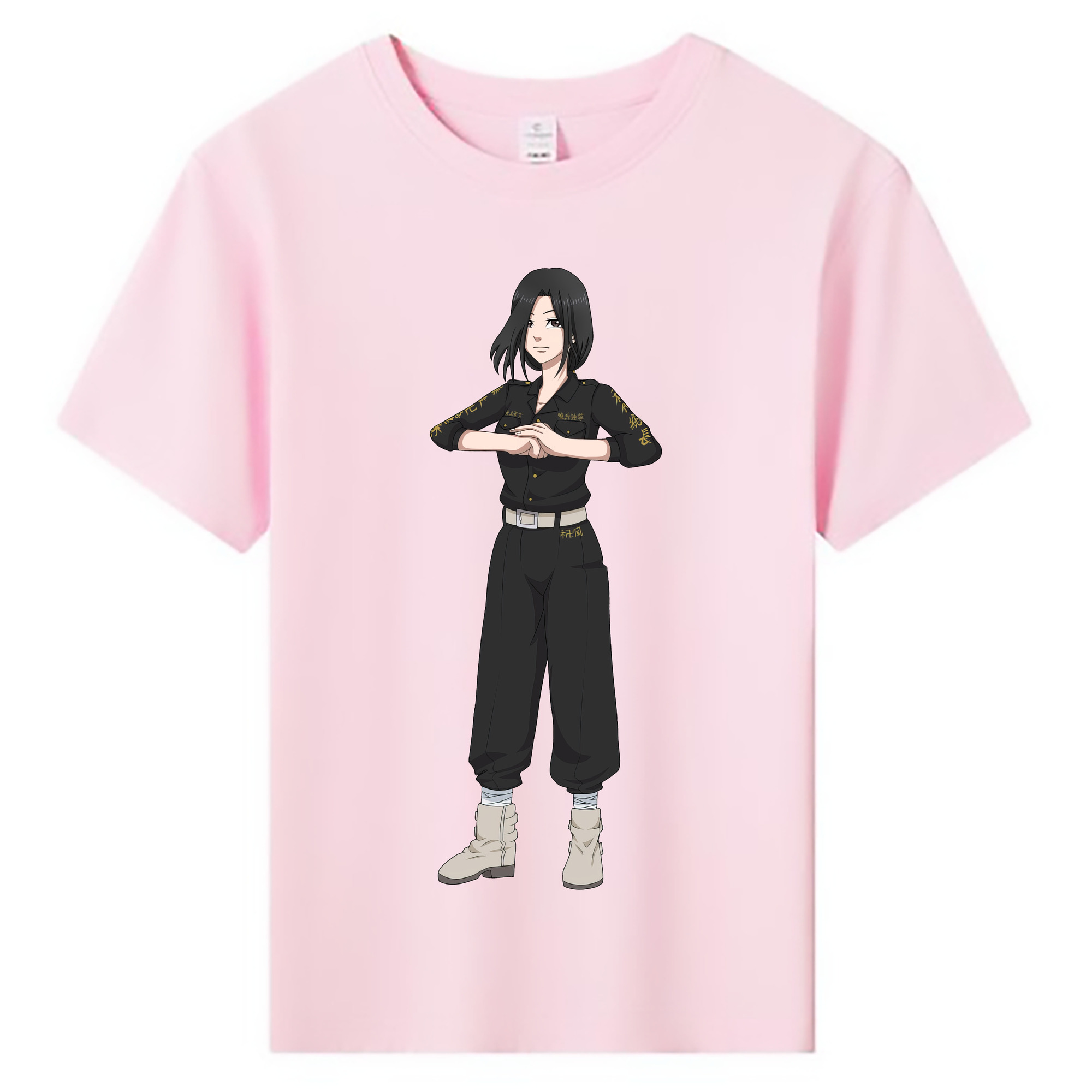 （画像用） 東京リベンジャーズ Tokyo Revengers 綿100％キッズTシャツ（フロントプリント）