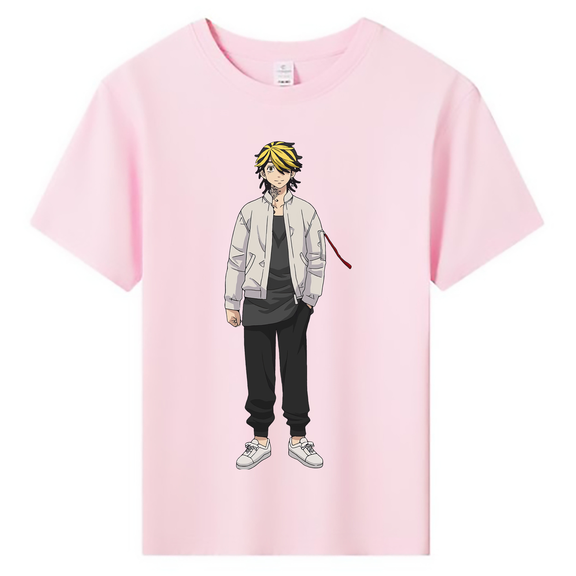 （画像用） 東京リベンジャーズ Tokyo Revengers 綿100％キッズTシャツ（フロントプリント）