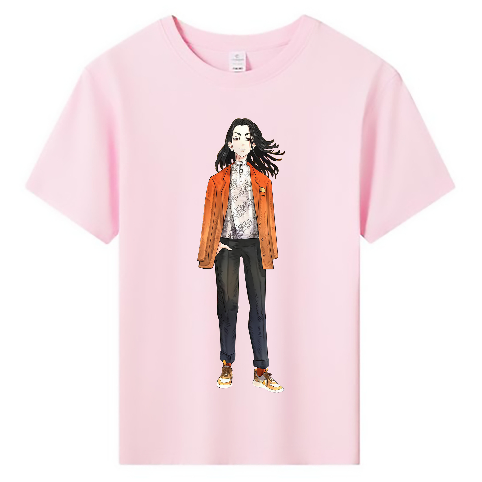 （画像用） 東京リベンジャーズ Tokyo Revengers 綿100％キッズTシャツ（フロントプリント）