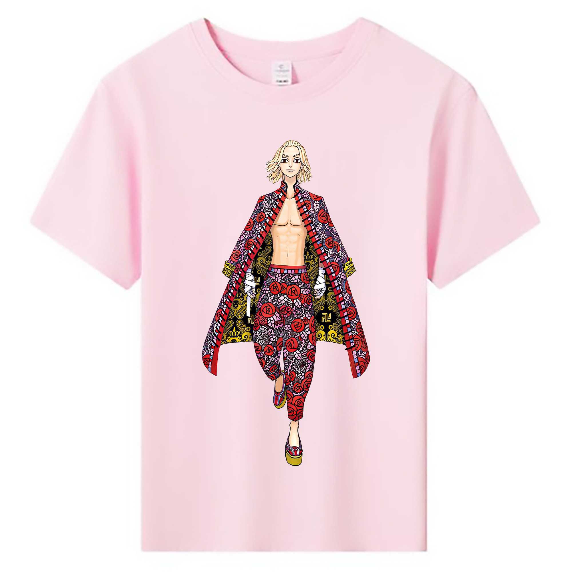 （画像用） 東京リベンジャーズ Tokyo Revengers 綿100％キッズTシャツ（フロントプリント）