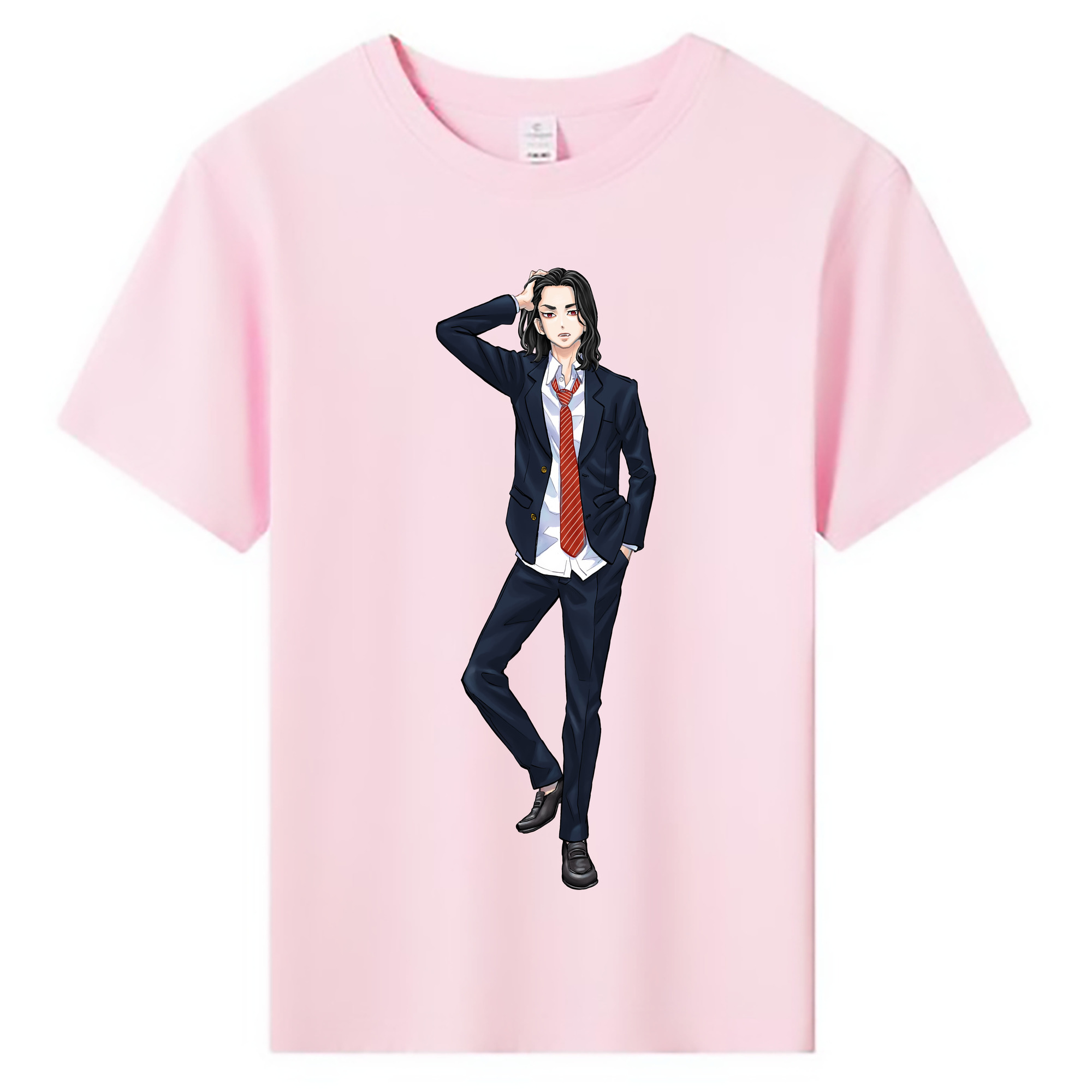 （画像用） 東京リベンジャーズ Tokyo Revengers 綿100％キッズTシャツ（フロントプリント）