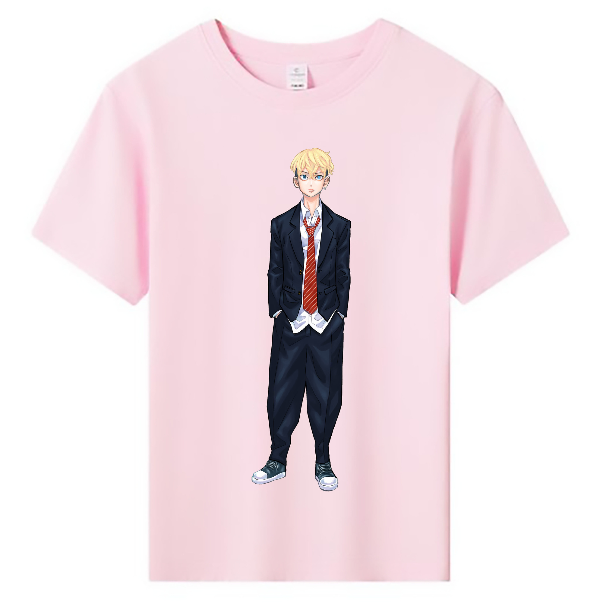 （画像用） 東京リベンジャーズ Tokyo Revengers 綿100％キッズTシャツ（フロントプリント）