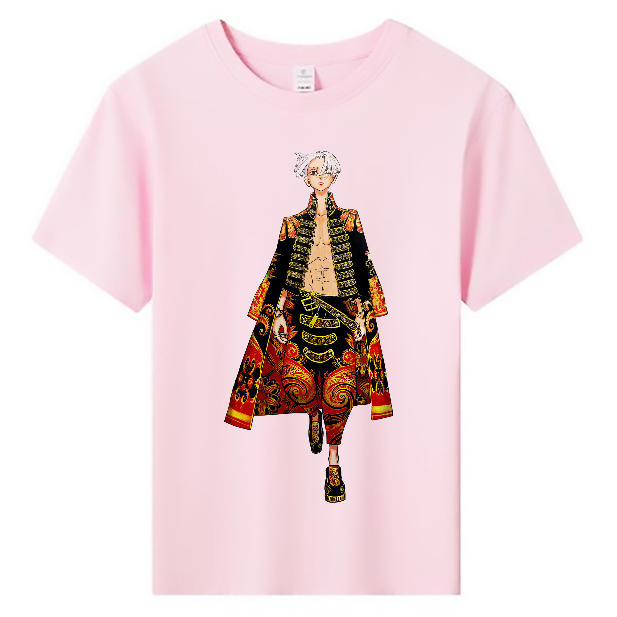 （画像用） 東京リベンジャーズ Tokyo Revengers 綿100％キッズTシャツ（フロントプリント）