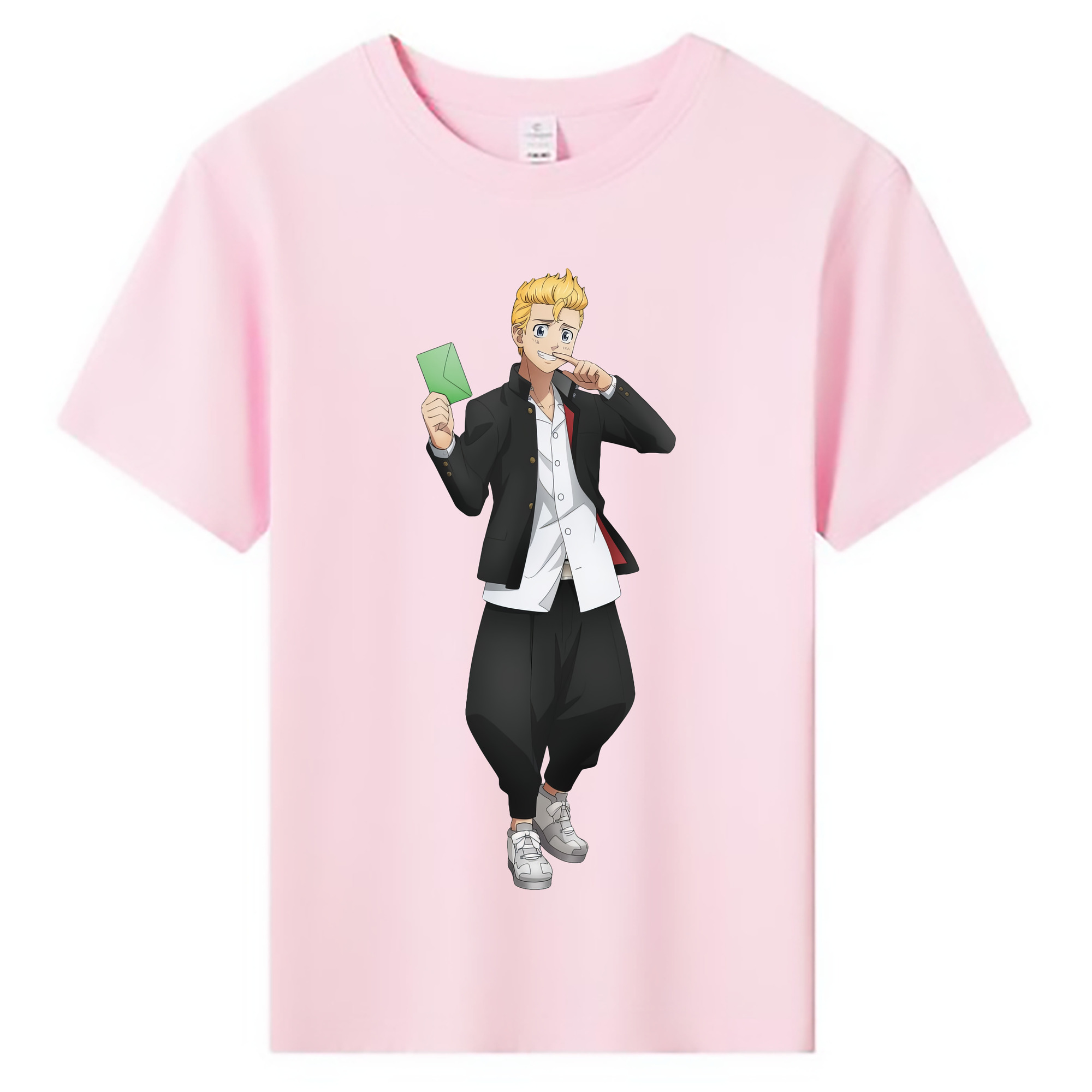 （画像用） 東京リベンジャーズ Tokyo Revengers 綿100％キッズTシャツ（フロントプリント）