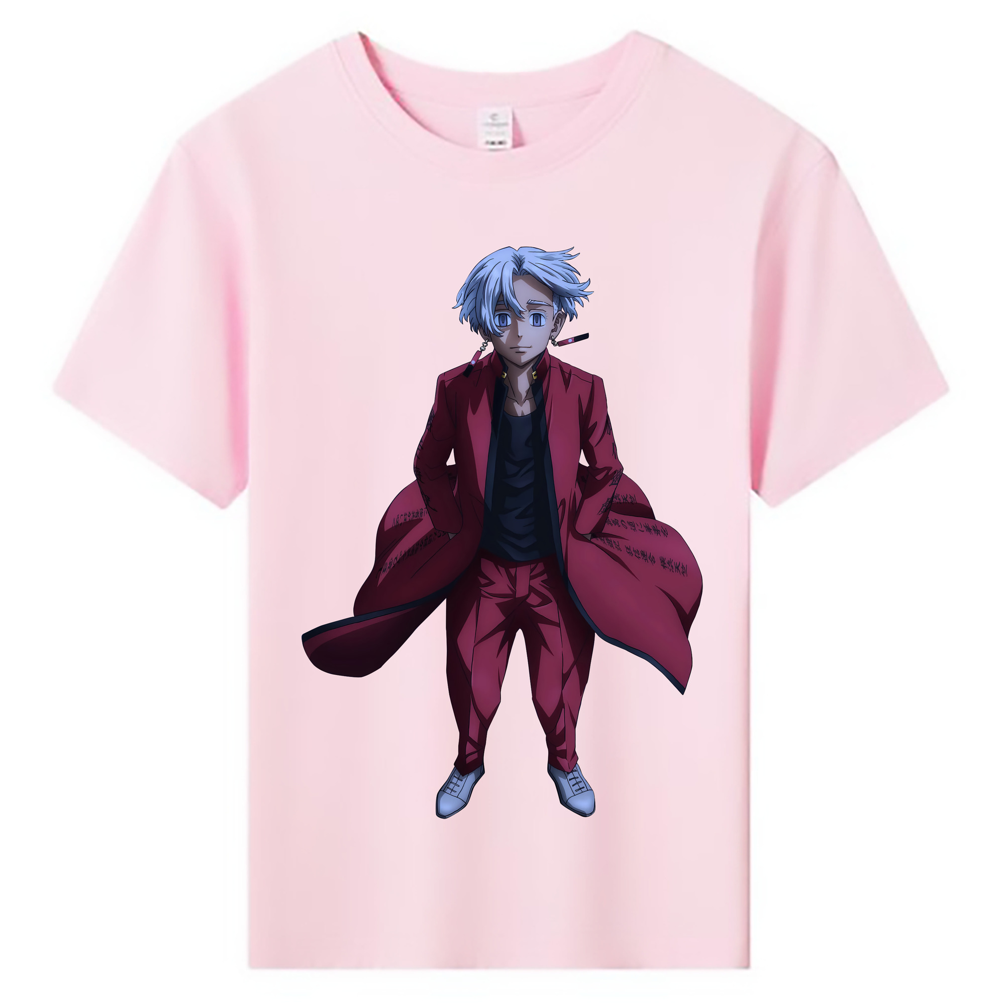 （画像用） 東京リベンジャーズ Tokyo Revengers 綿100％キッズTシャツ（フロントプリント）