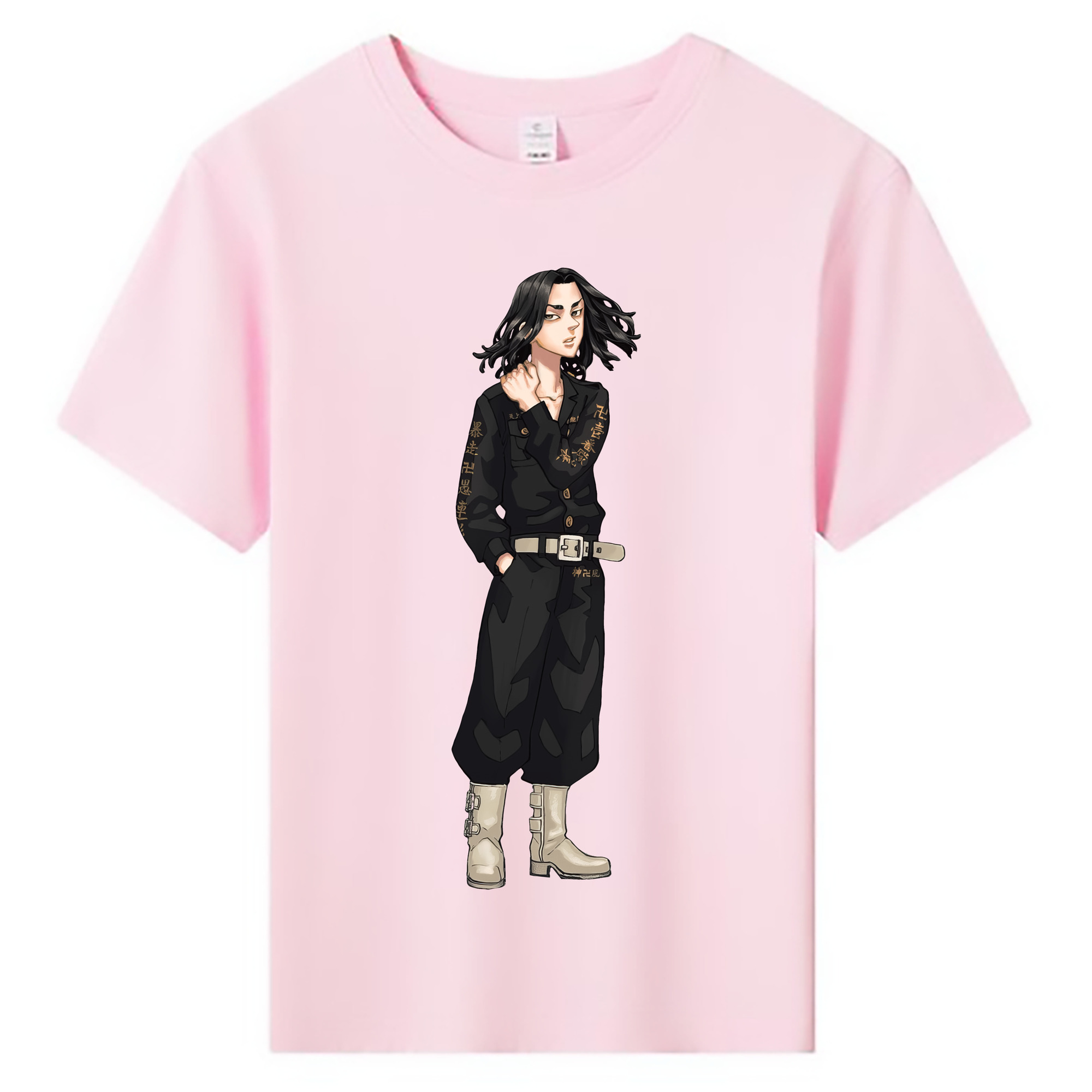 （画像用） 東京リベンジャーズ Tokyo Revengers 綿100％キッズTシャツ（フロントプリント）
