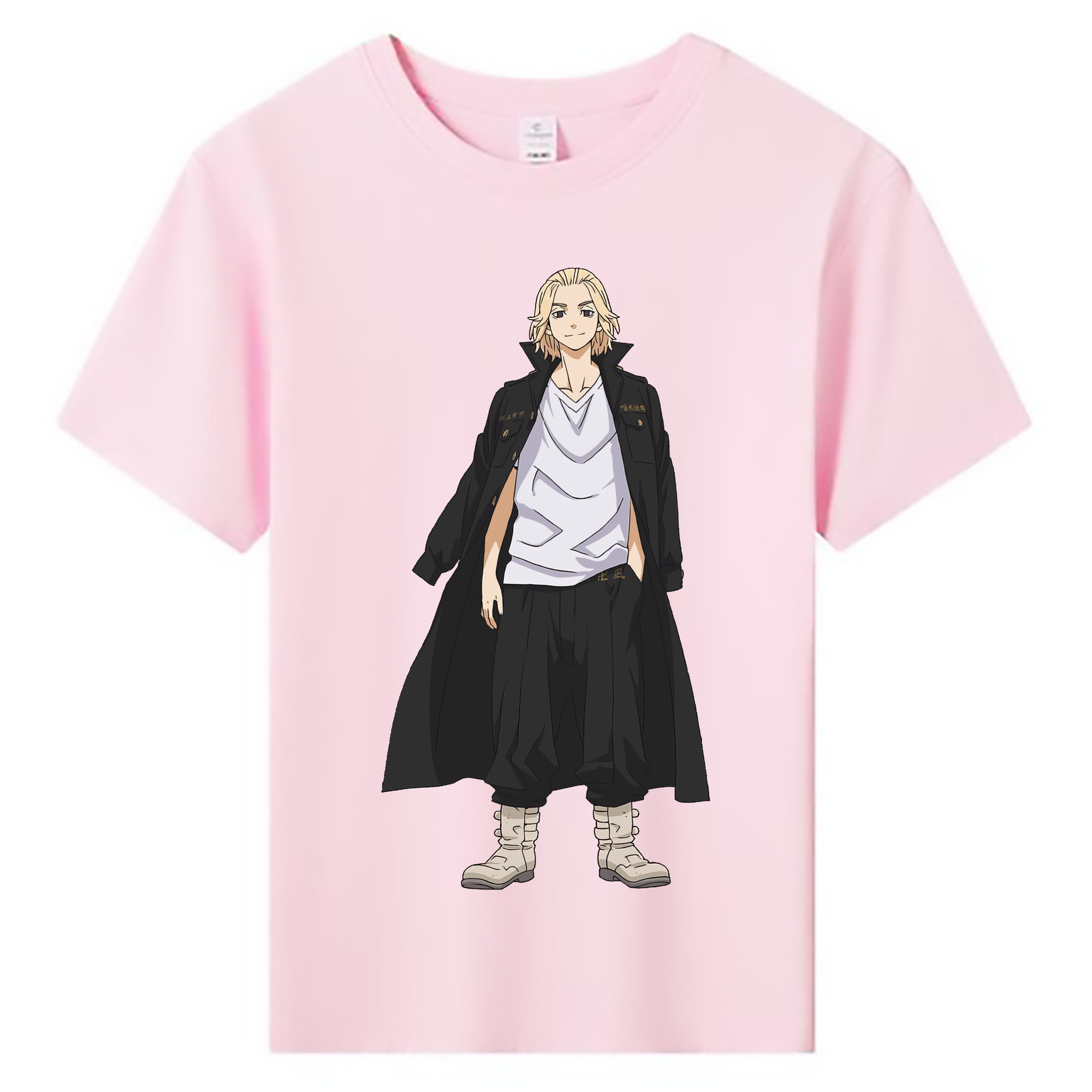 （画像用） 東京リベンジャーズ Tokyo Revengers 綿100％キッズTシャツ（フロントプリント）