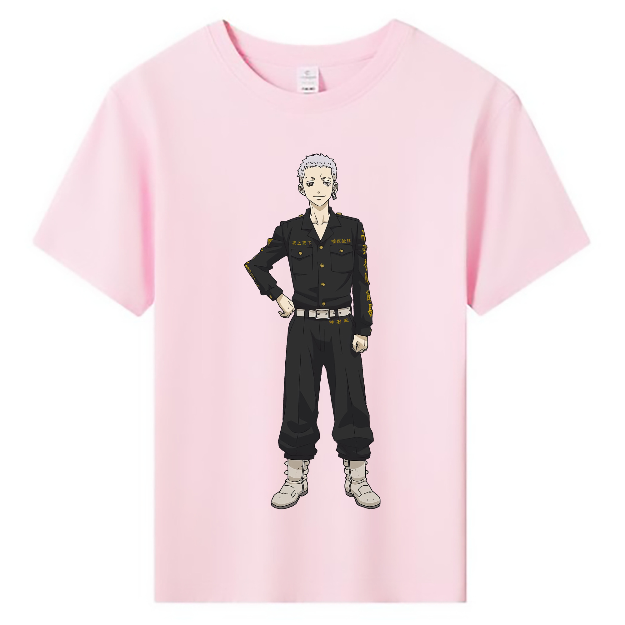 （画像用） 東京リベンジャーズ Tokyo Revengers 綿100％キッズTシャツ（フロントプリント）