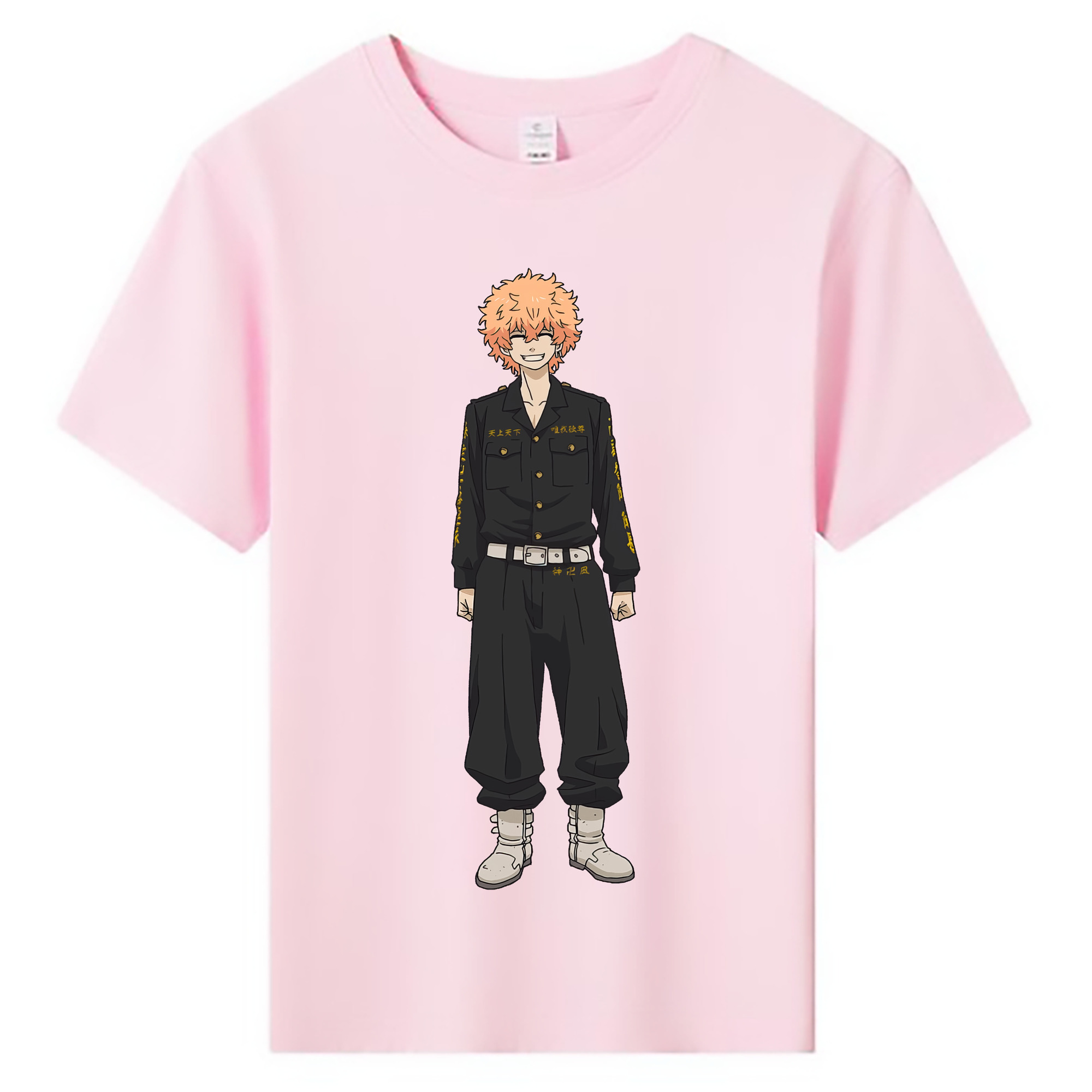 （画像用） 東京リベンジャーズ Tokyo Revengers 綿100％キッズTシャツ（フロントプリント）