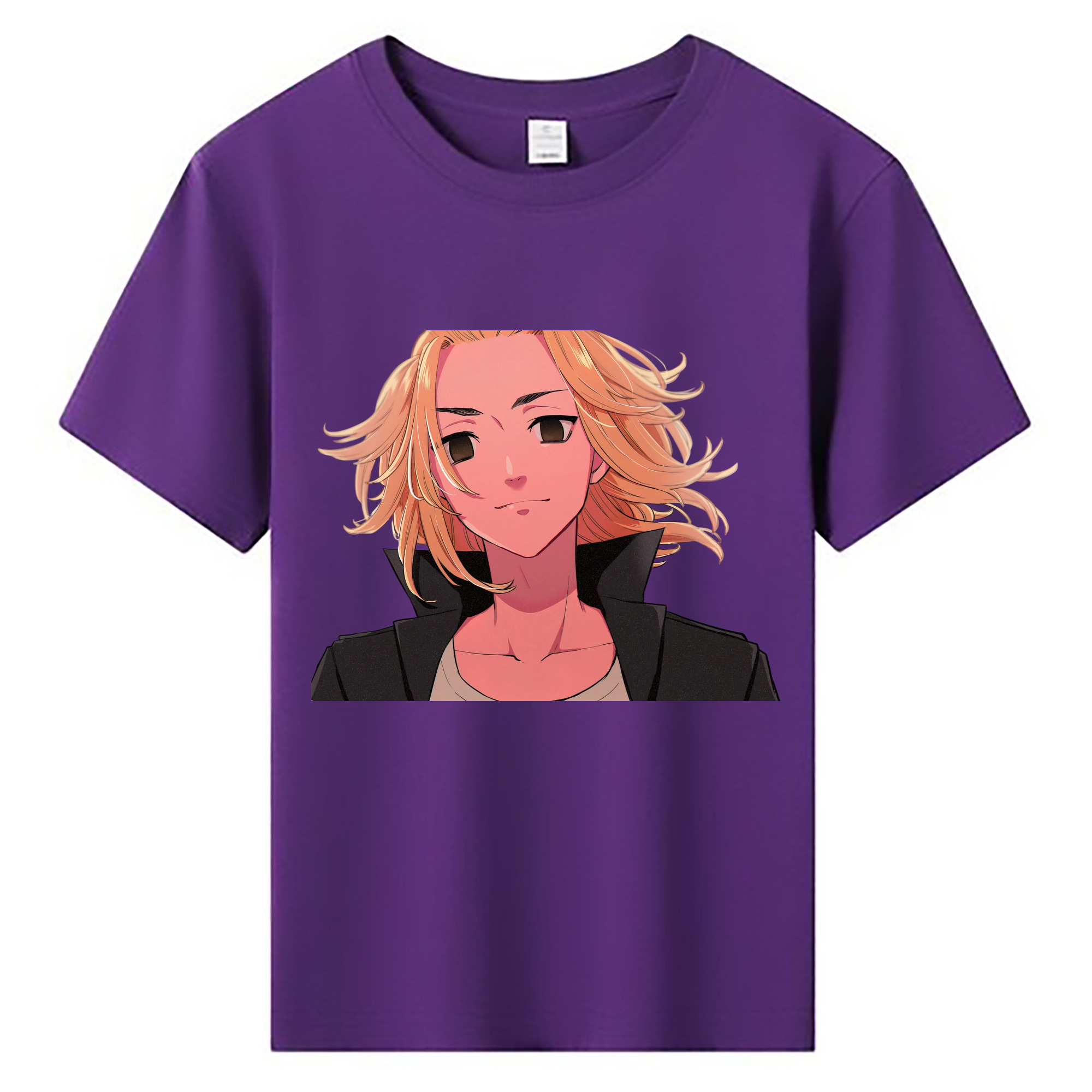 （画像用） 東京リベンジャーズ Tokyo Revengers 綿100％キッズTシャツ（フロントプリント）