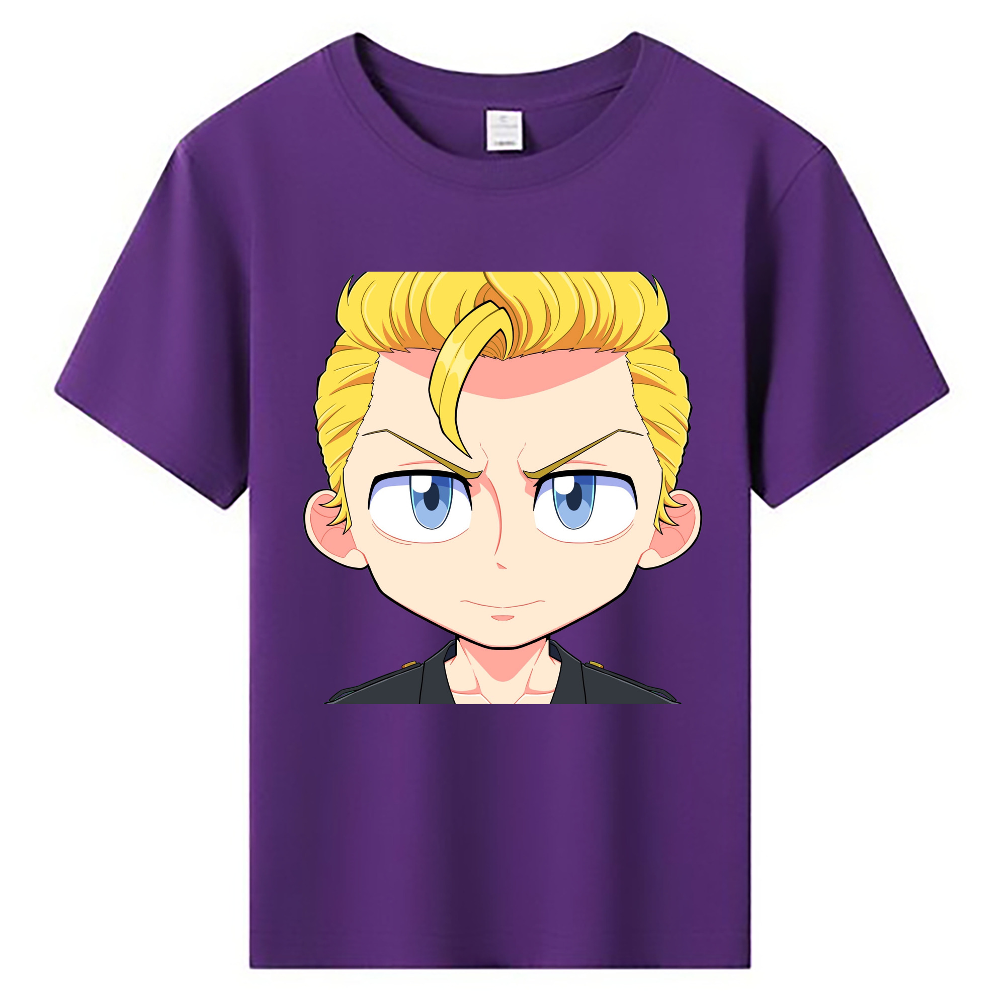 （画像用） 東京リベンジャーズ Tokyo Revengers 綿100％キッズTシャツ（フロントプリント）