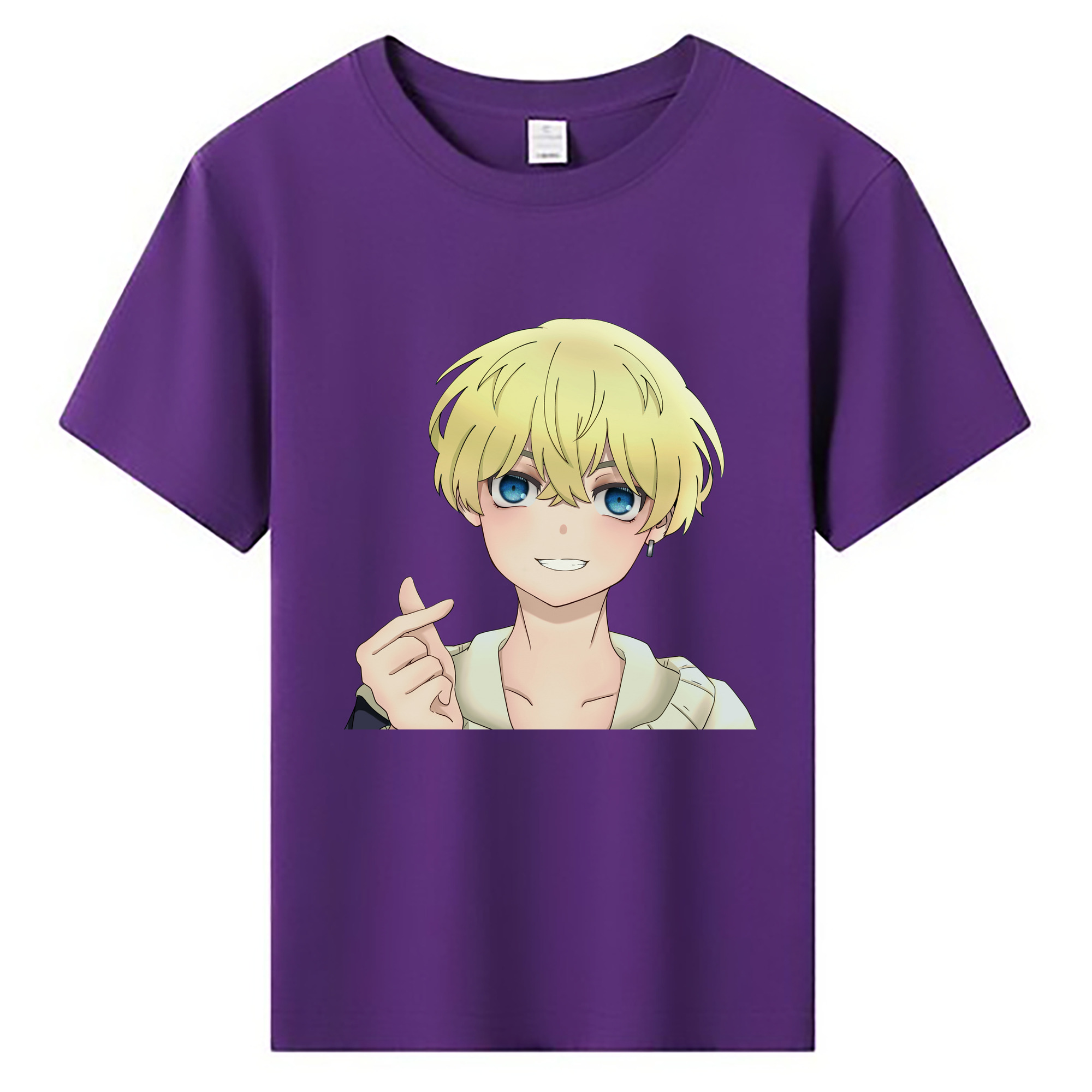 （画像用） 東京リベンジャーズ Tokyo Revengers 綿100％キッズTシャツ（フロントプリント）