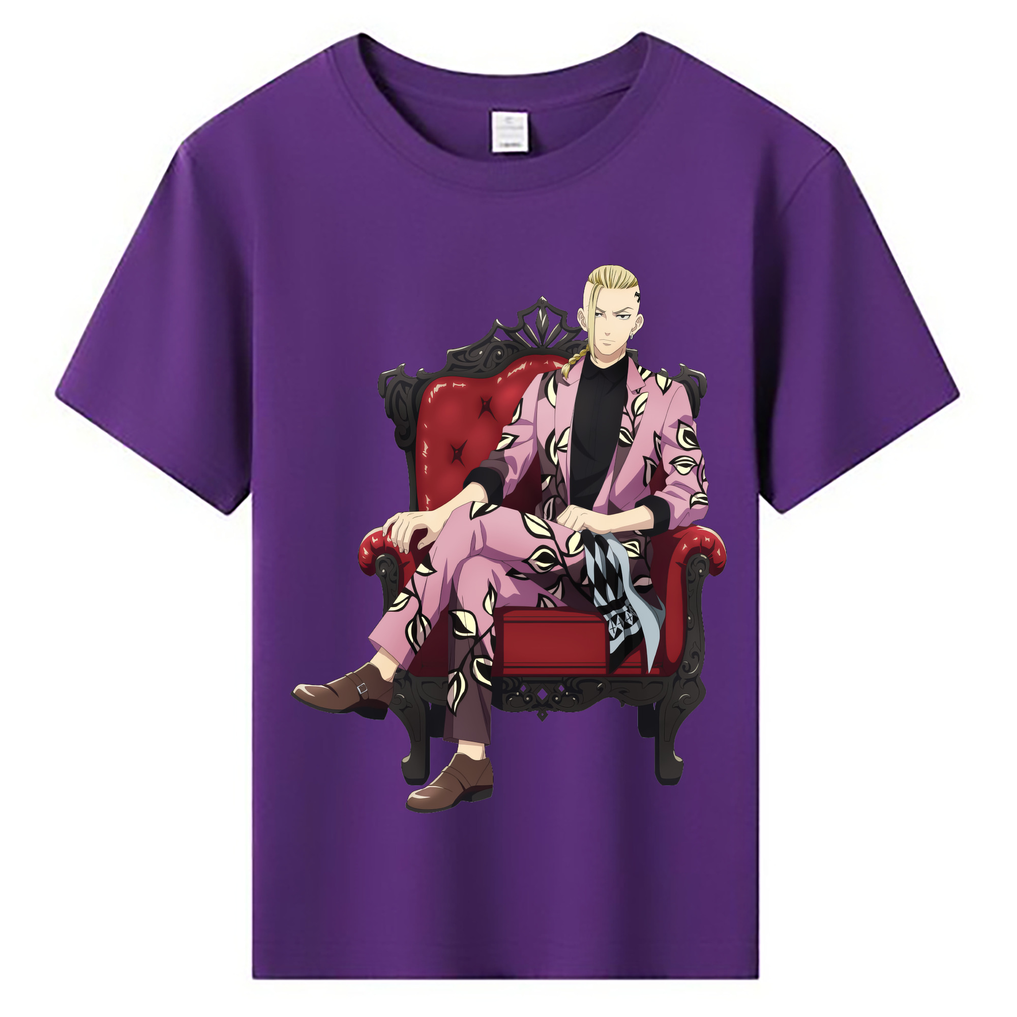 （画像用） 東京リベンジャーズ Tokyo Revengers 綿100％キッズTシャツ（フロントプリント）