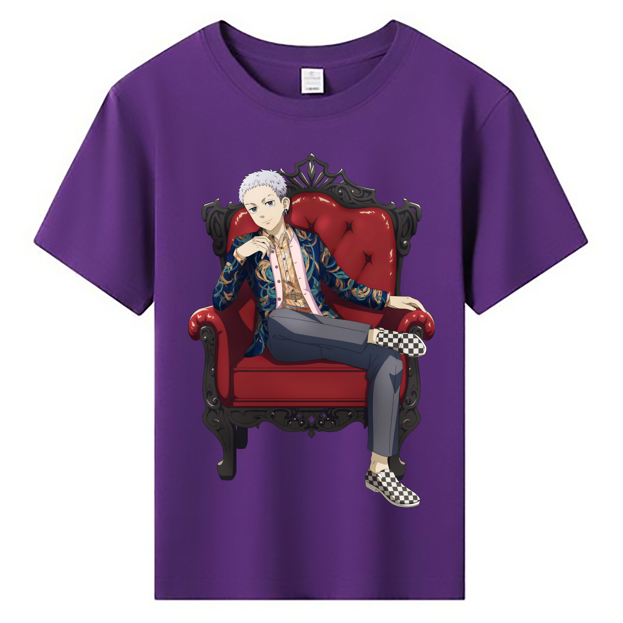 （画像用） 東京リベンジャーズ Tokyo Revengers 綿100％キッズTシャツ（フロントプリント）